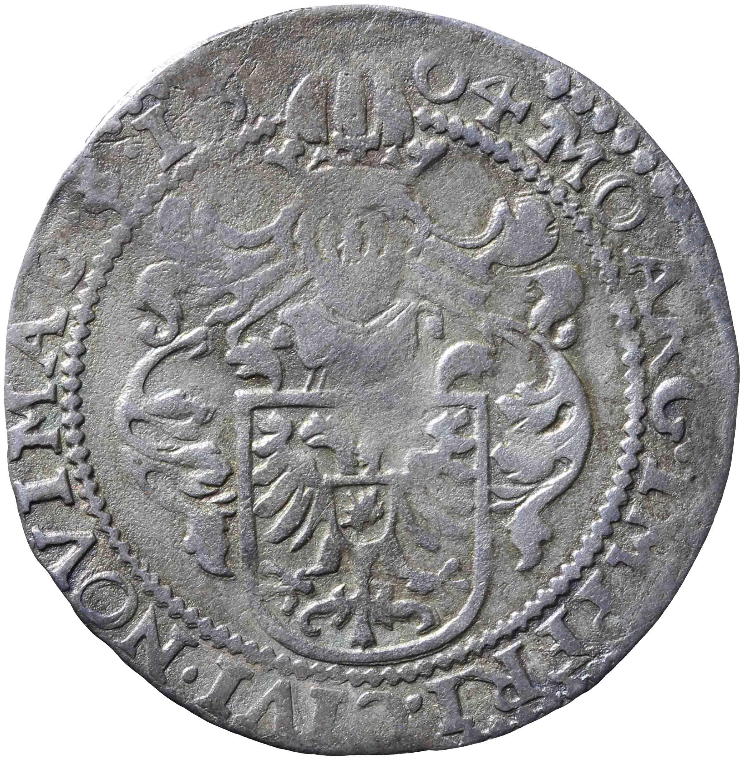 Afbeelding van de voorzijde. halve arendschelling. Inventarisnummer:NM-01688