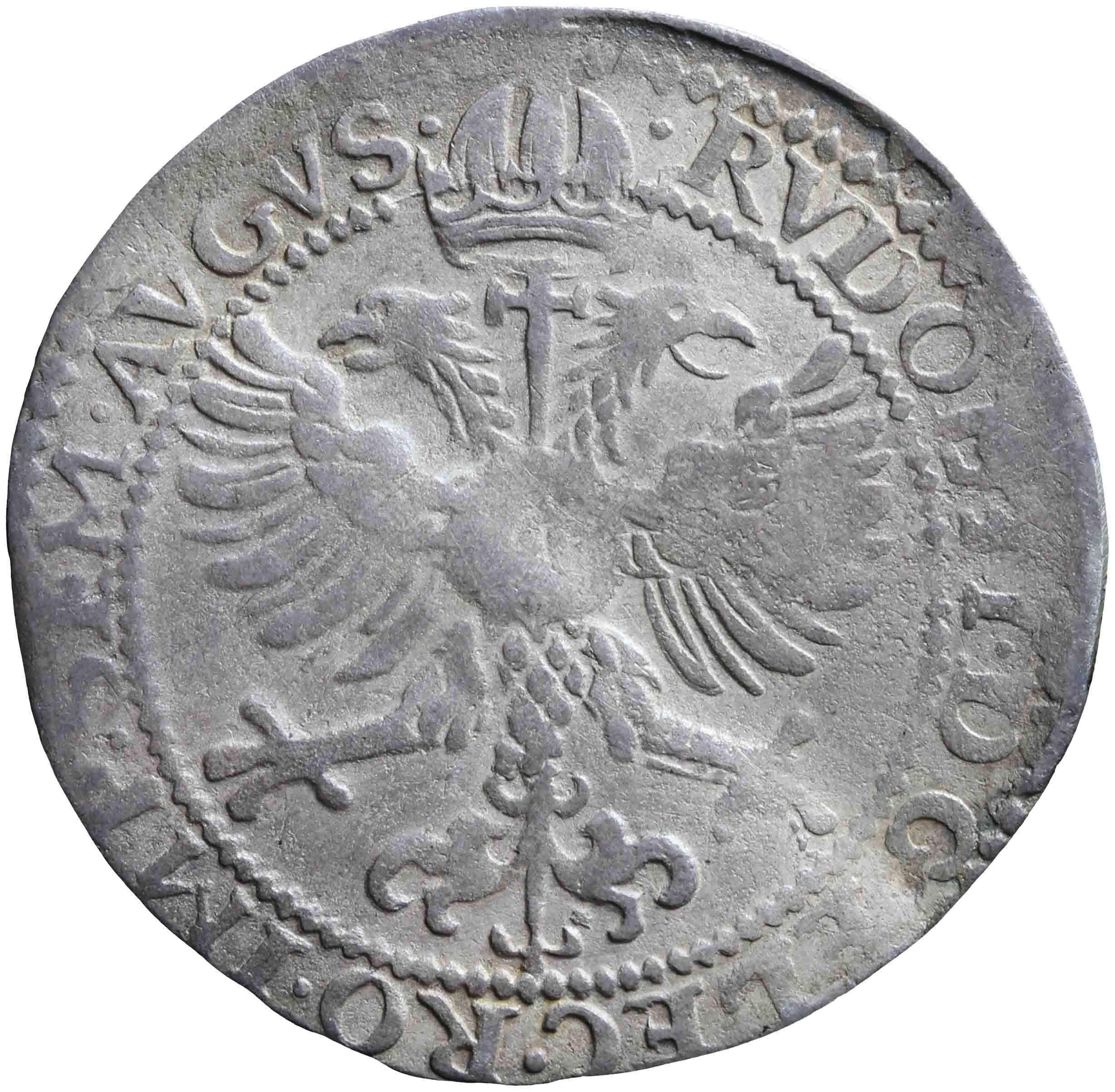 Afbeelding van de keerzijde. halve arendschelling. Inventarisnummer:NM-01688