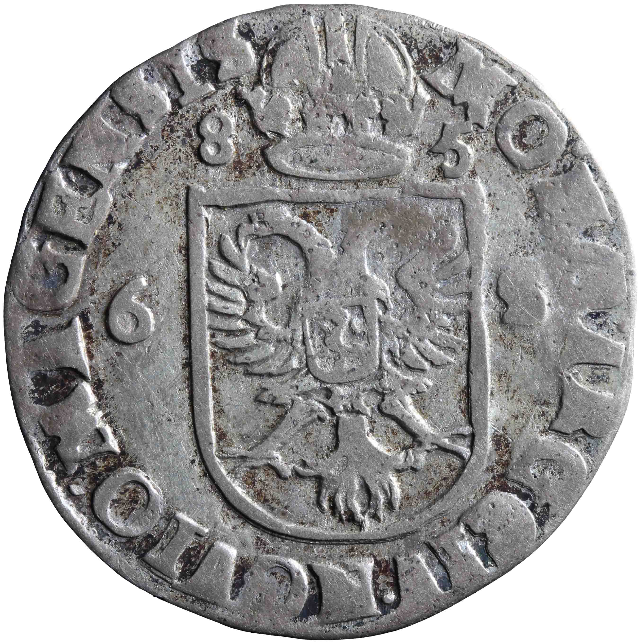 Afbeelding van de voorzijde. ruiterschelling. Inventarisnummer:NM-01744