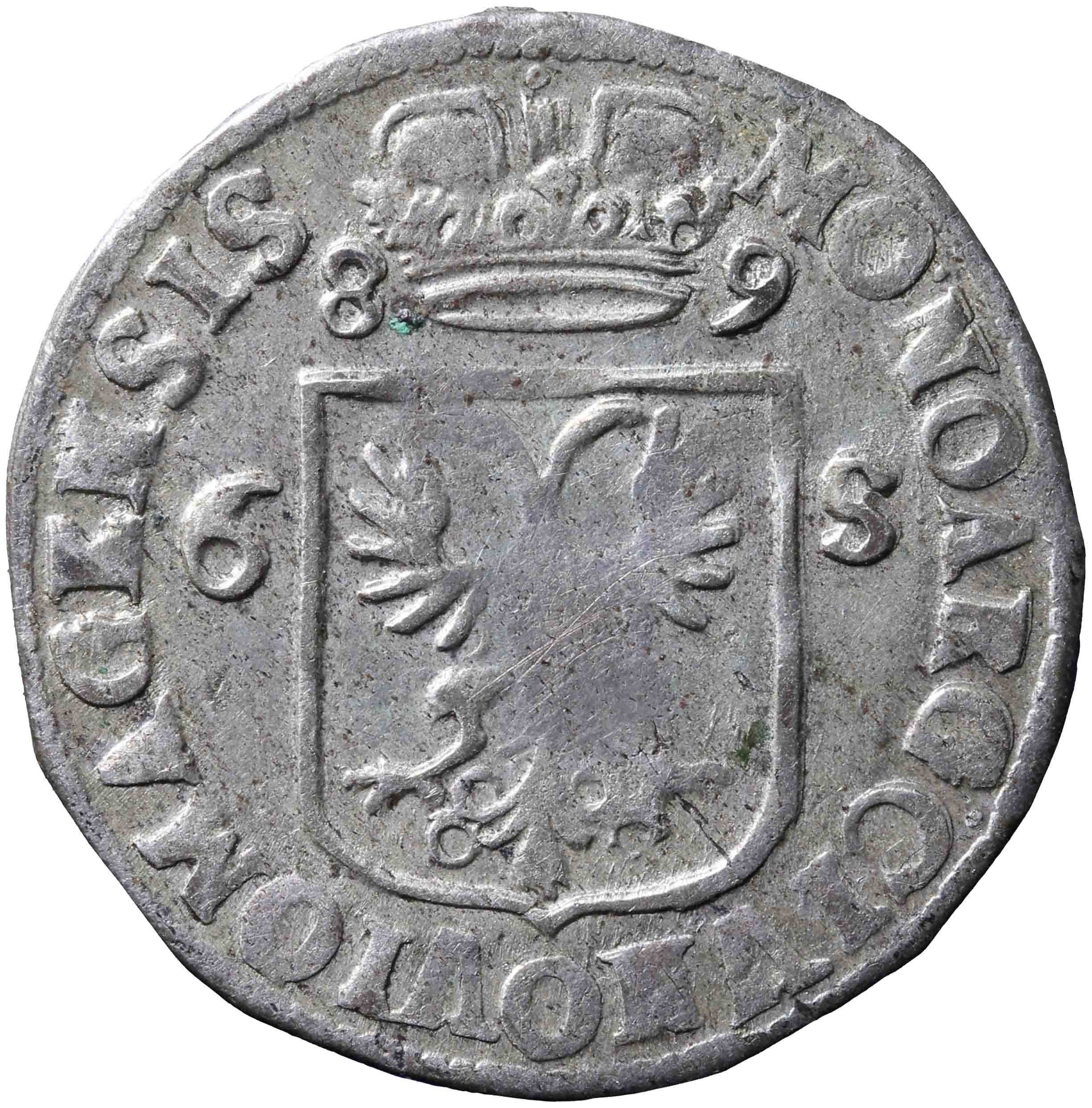 Afbeelding van de voorzijde. ruiterschelling. Inventarisnummer:NM-01781