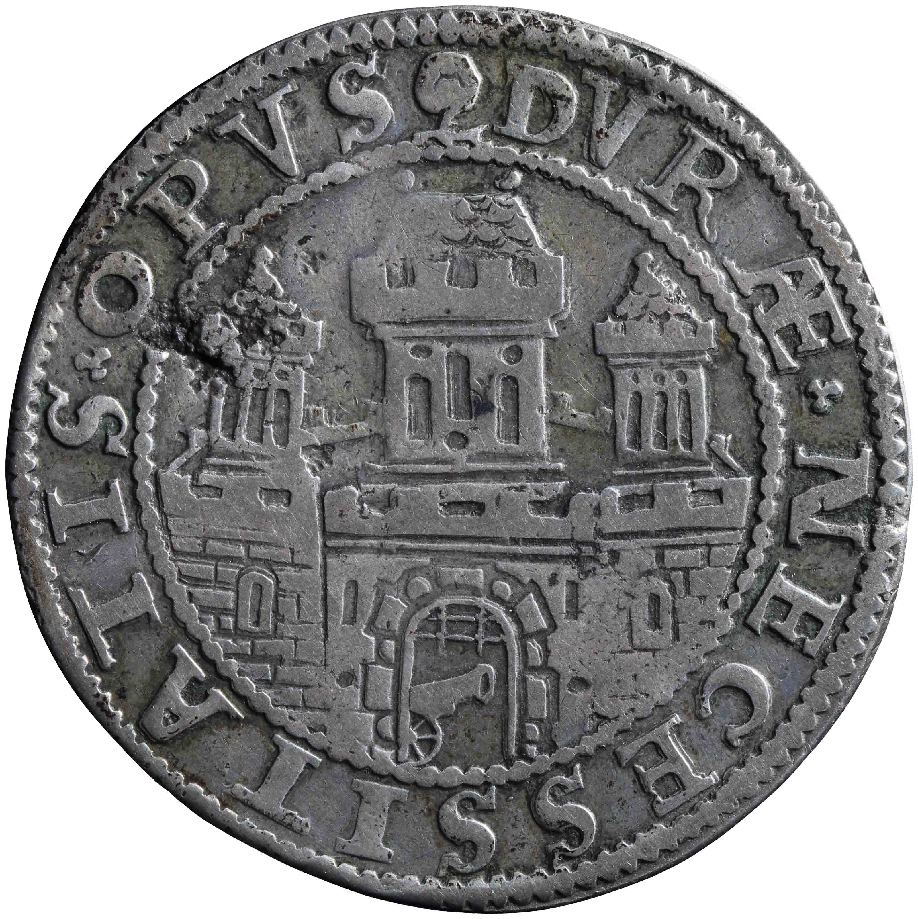 Afbeelding van de keerzijde. daalder. Inventarisnummer:NM-01979