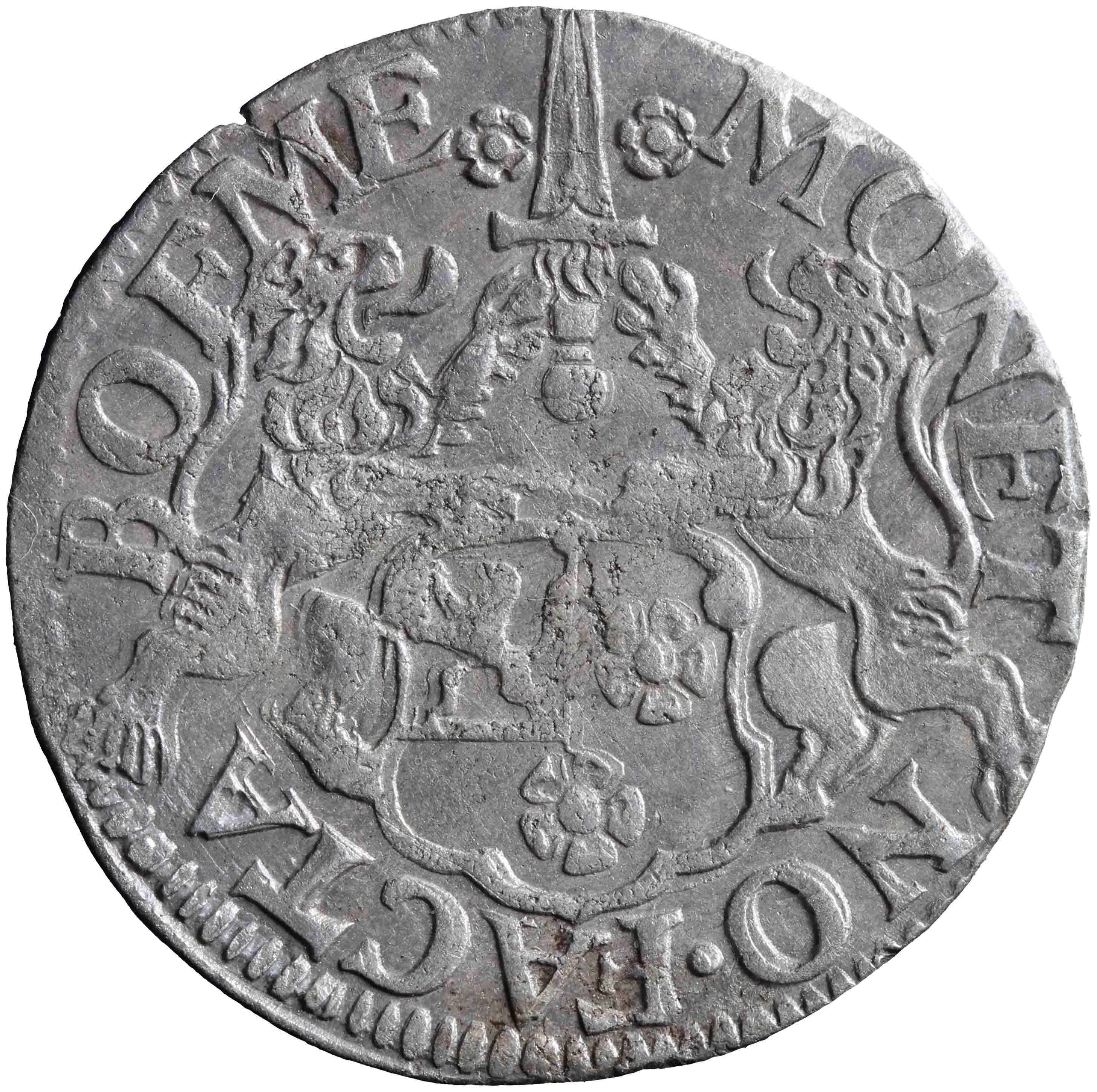 Afbeelding van de voorzijde. kwart daalder. Inventarisnummer:NM-01980