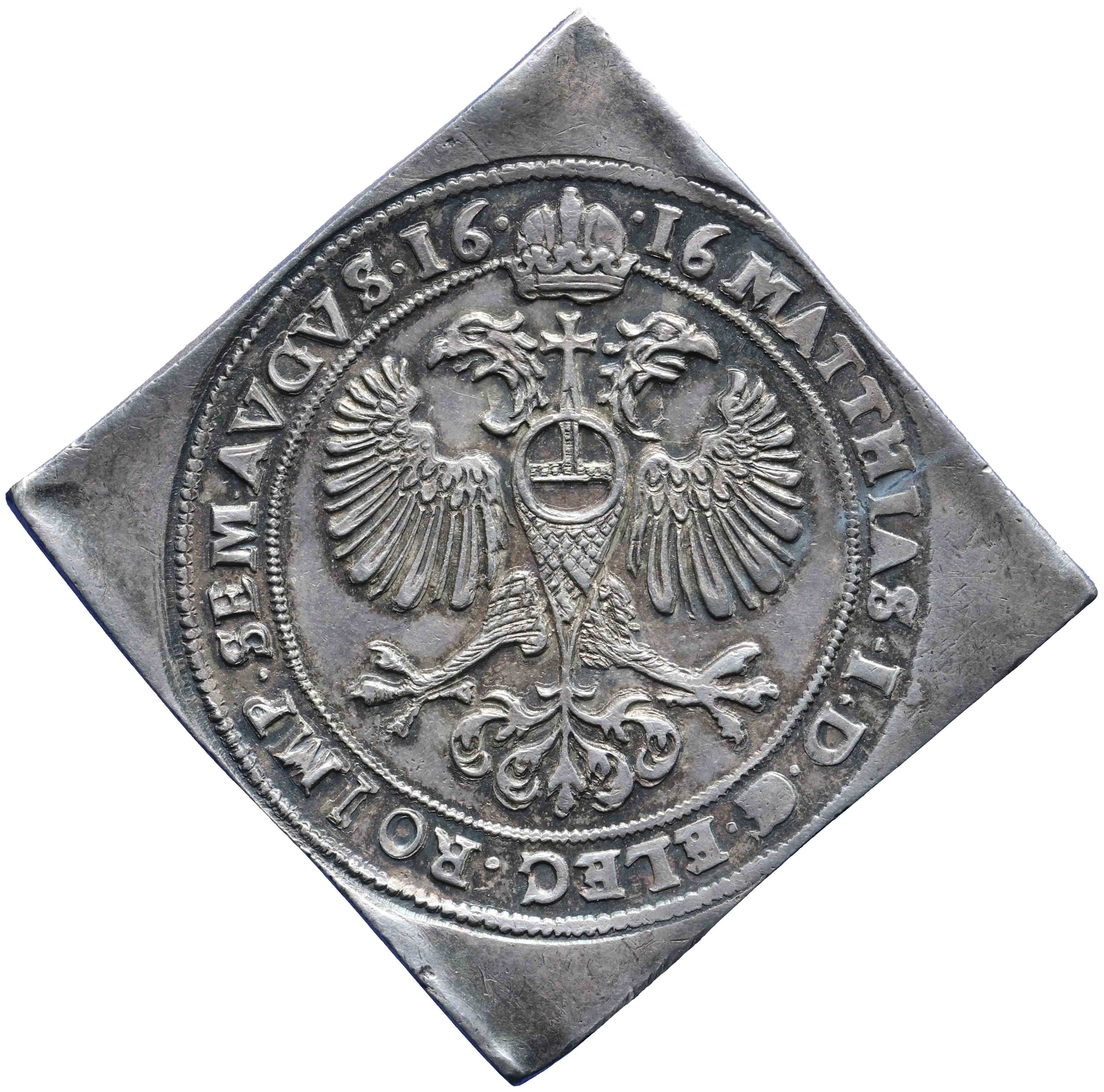 Afbeelding van de keerzijde. daalder. Inventarisnummer:NM-02254