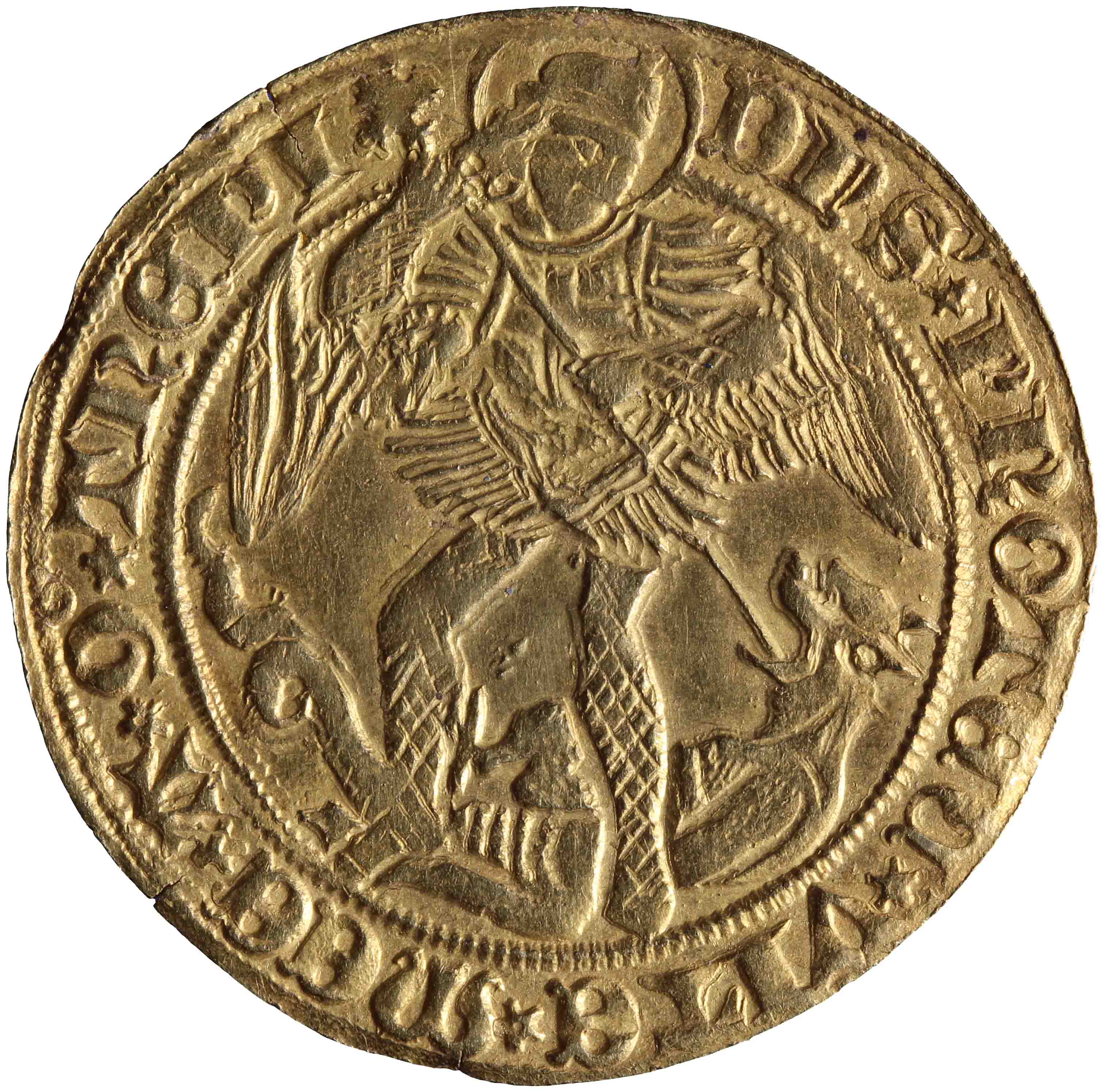 Afbeelding van de voorzijde. angelot. Inventarisnummer:NM-02363