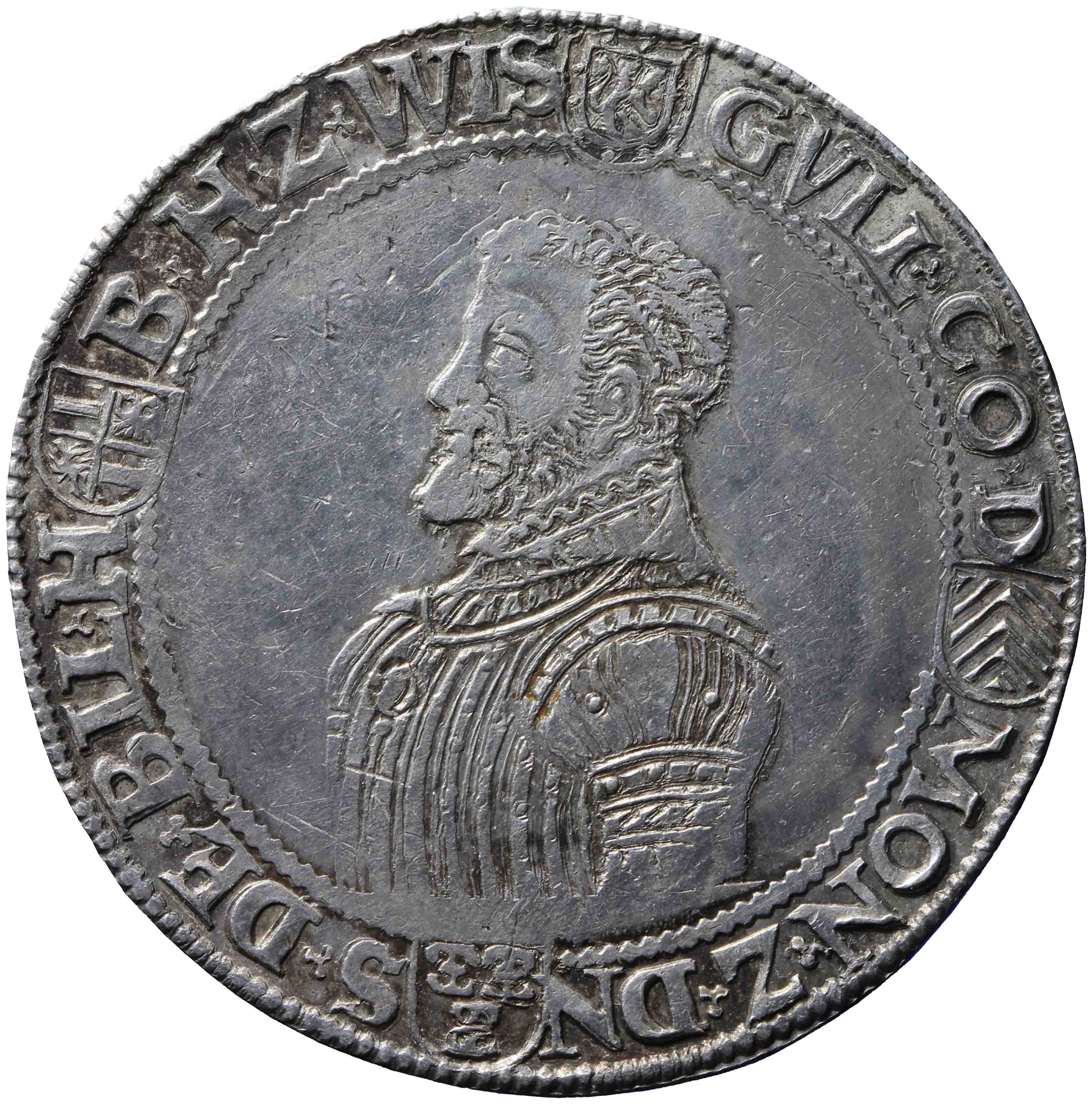 Afbeelding van de voorzijde. daalder. Inventarisnummer:NM-02450