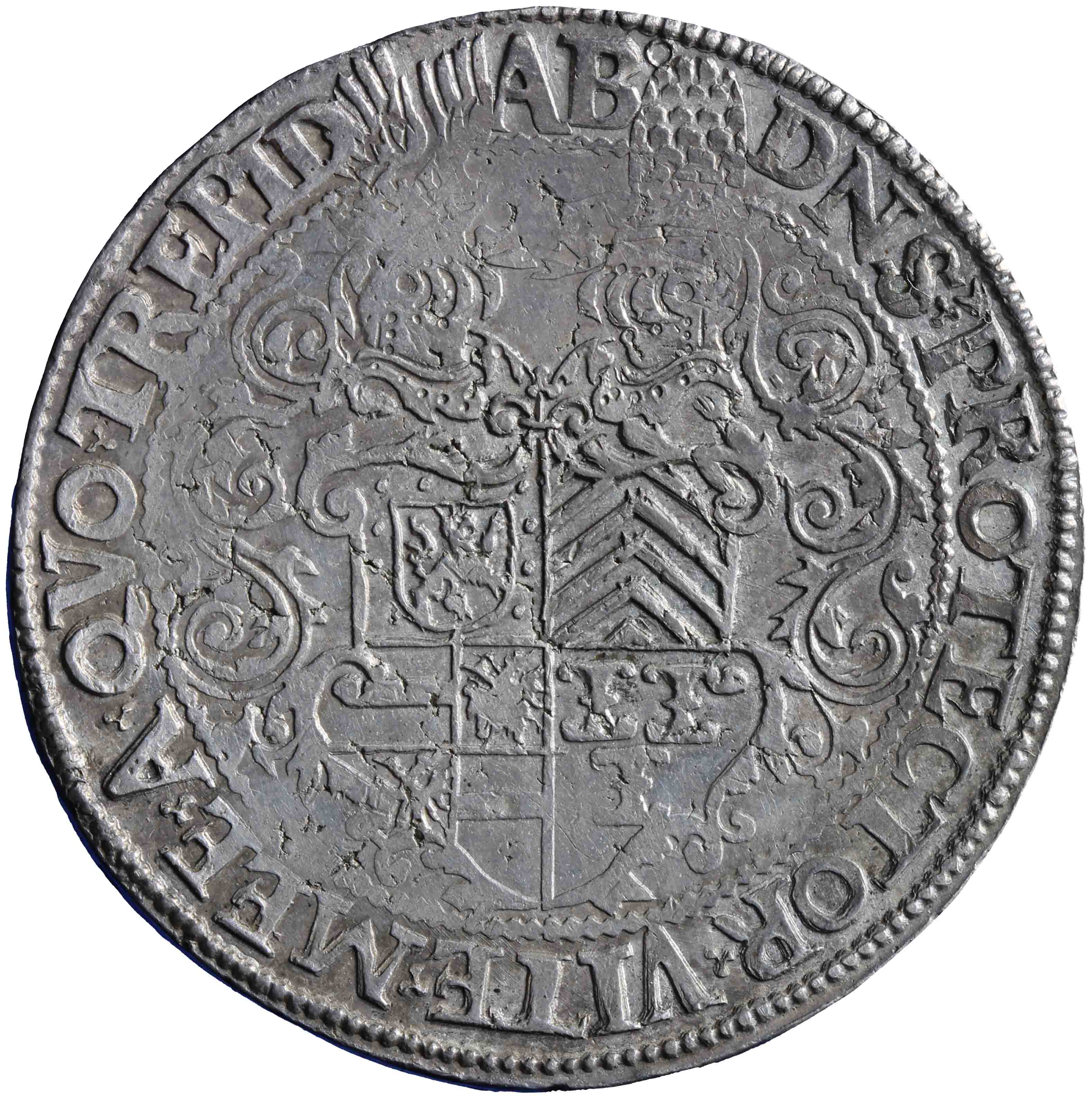 Afbeelding van de keerzijde. daalder. Inventarisnummer:NM-02450