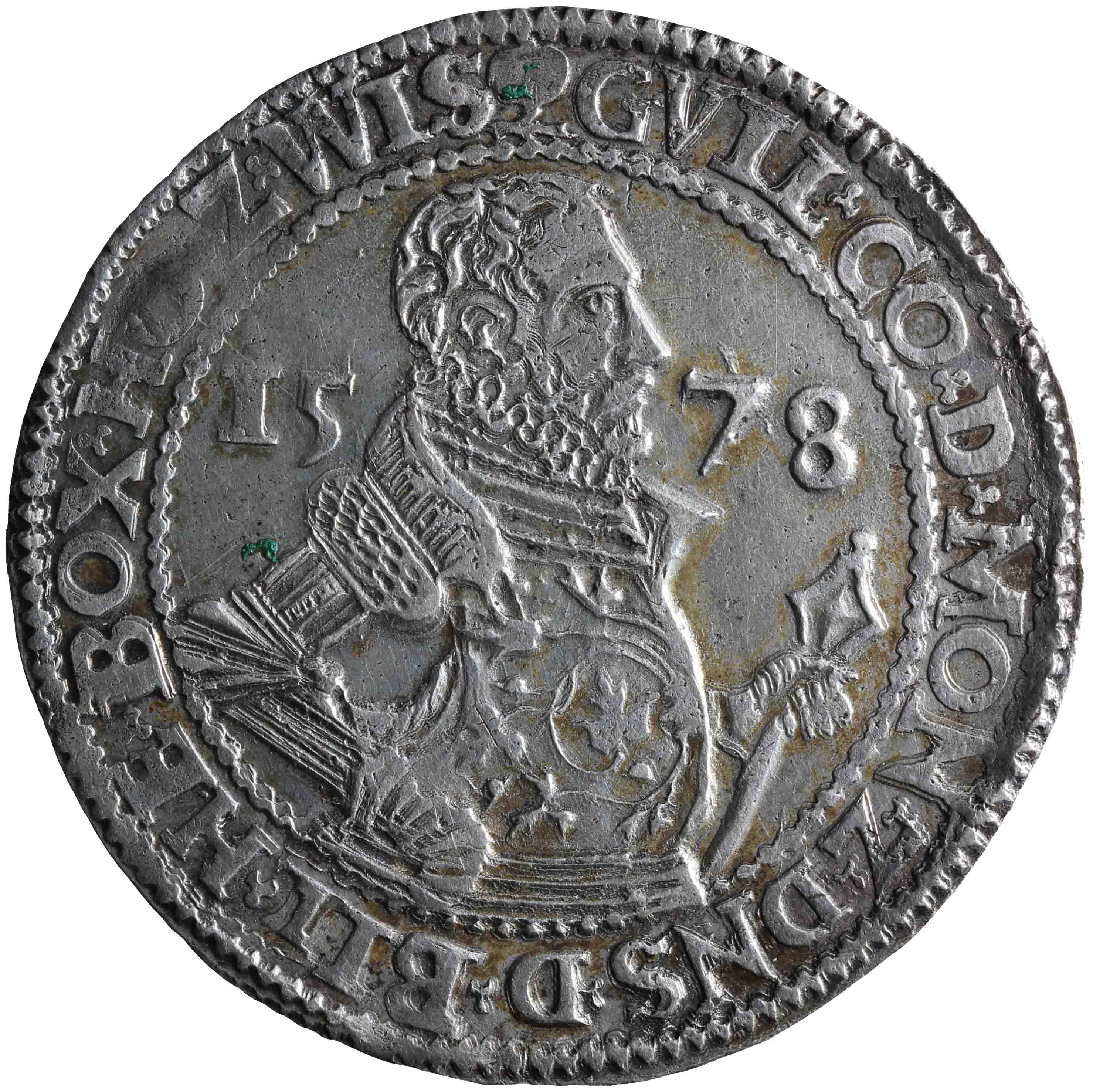 Afbeelding van de voorzijde. daalder. Inventarisnummer:NM-02463