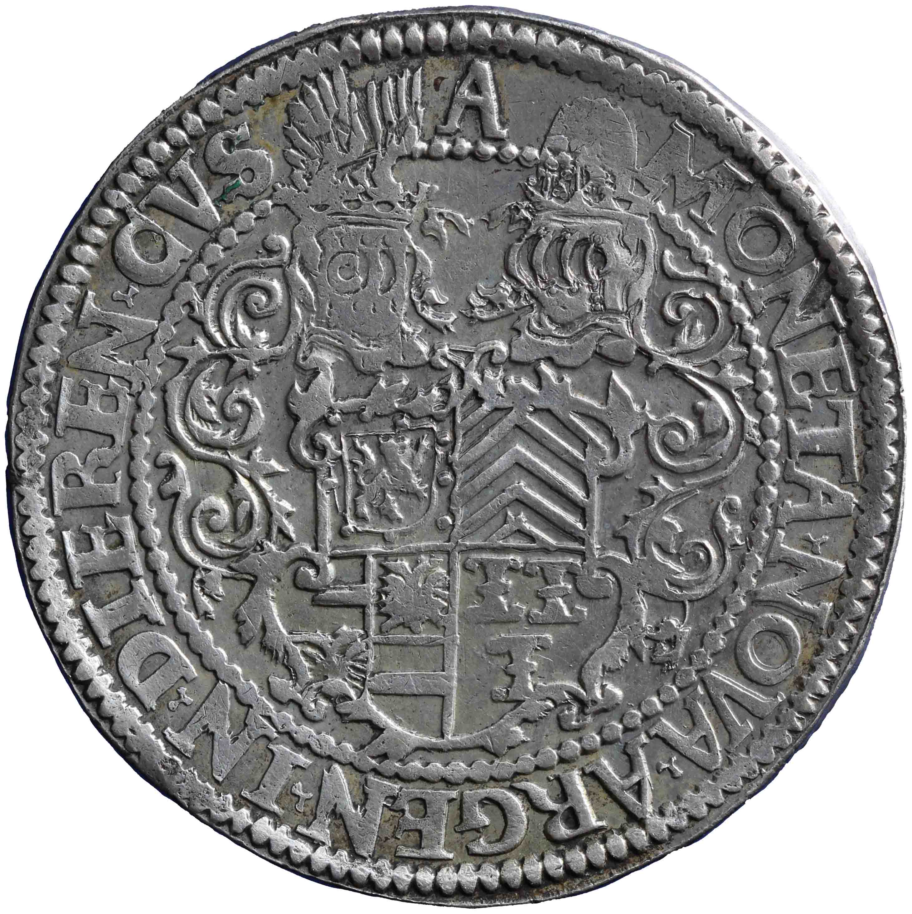Afbeelding van de keerzijde. daalder. Inventarisnummer:NM-02463