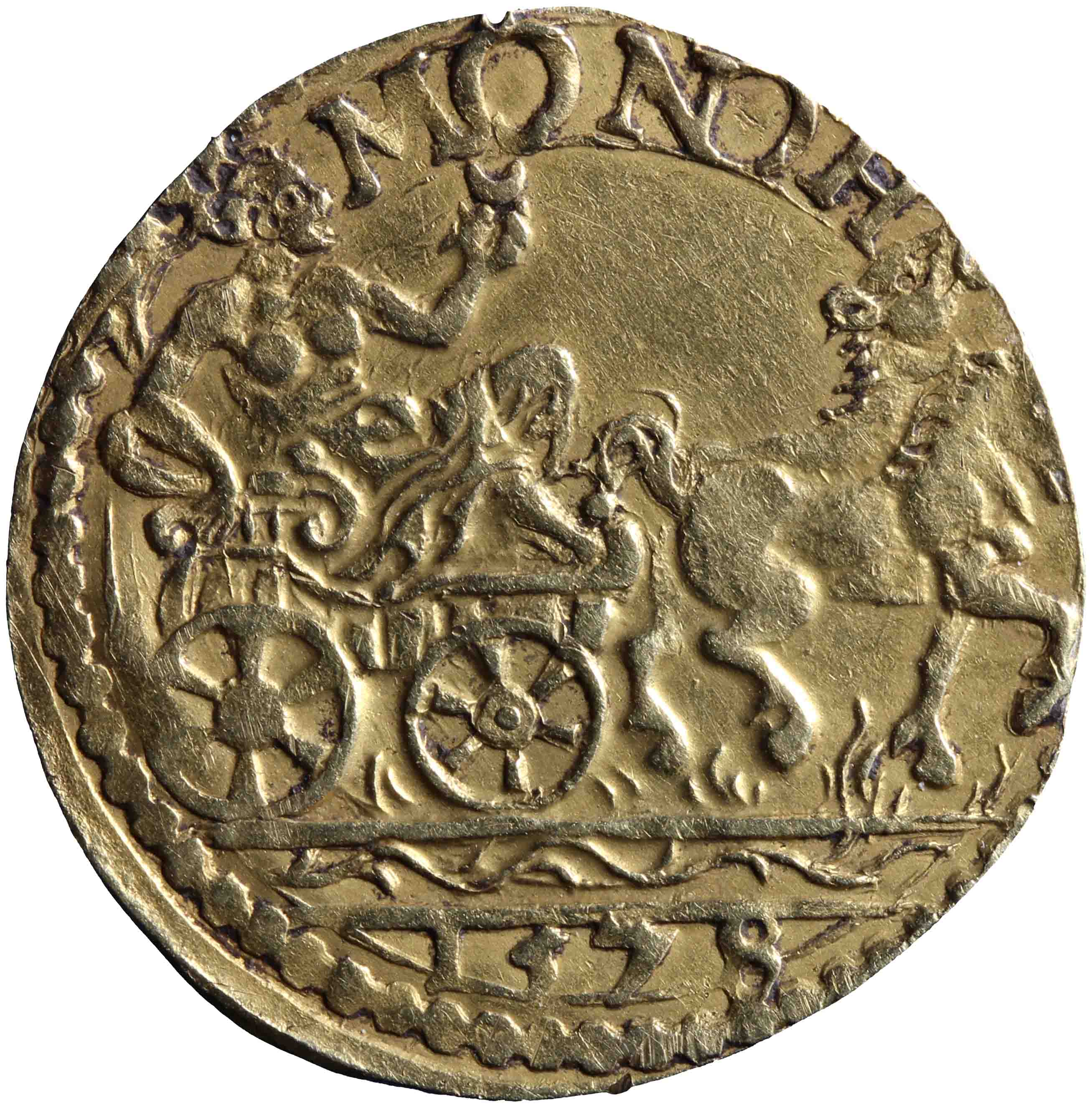 Afbeelding van de voorzijde. pistolet. Inventarisnummer:NM-02489