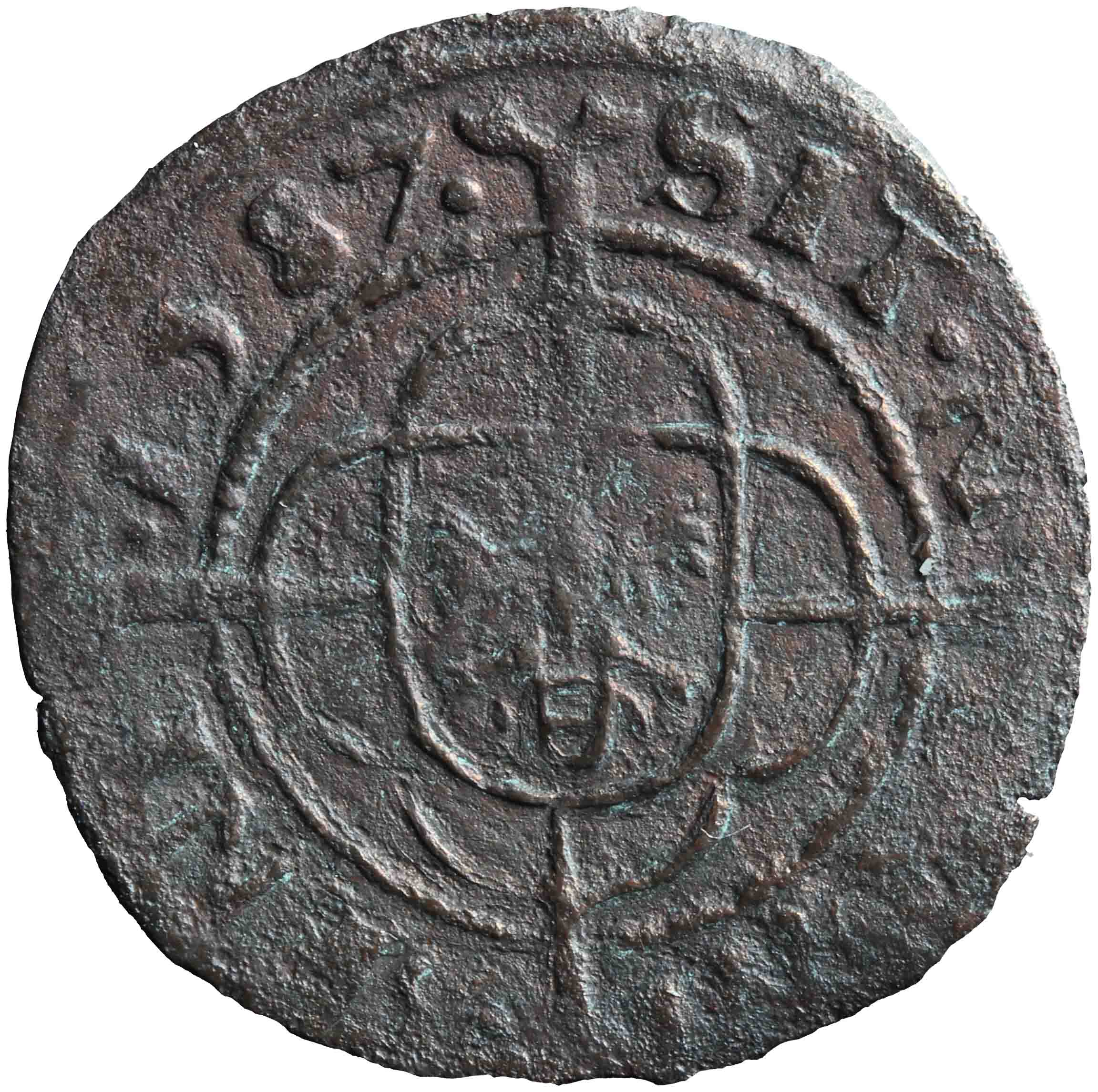 Afbeelding van de keerzijde. plak. Inventarisnummer:NM-08334