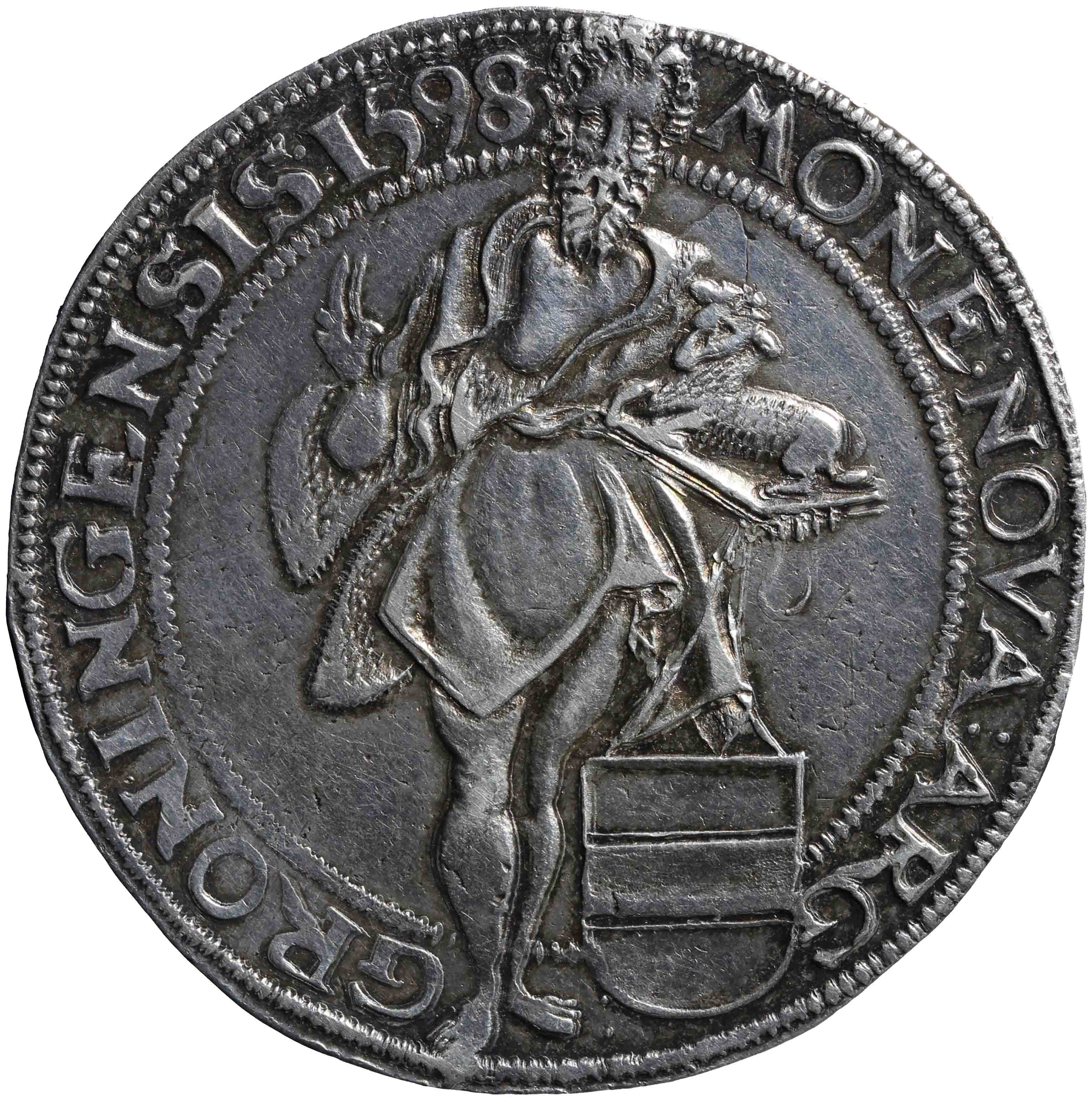 Afbeelding van de voorzijde. rijksdaalder. Inventarisnummer:NM-08356
