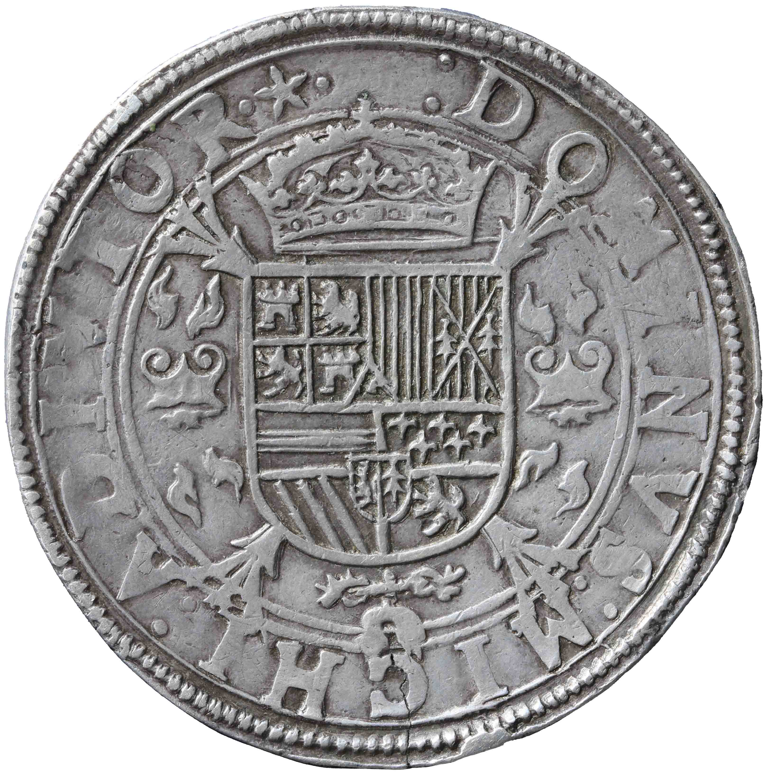 Image of the reverse. Philipsdaalder. Inventory number:NM-09690