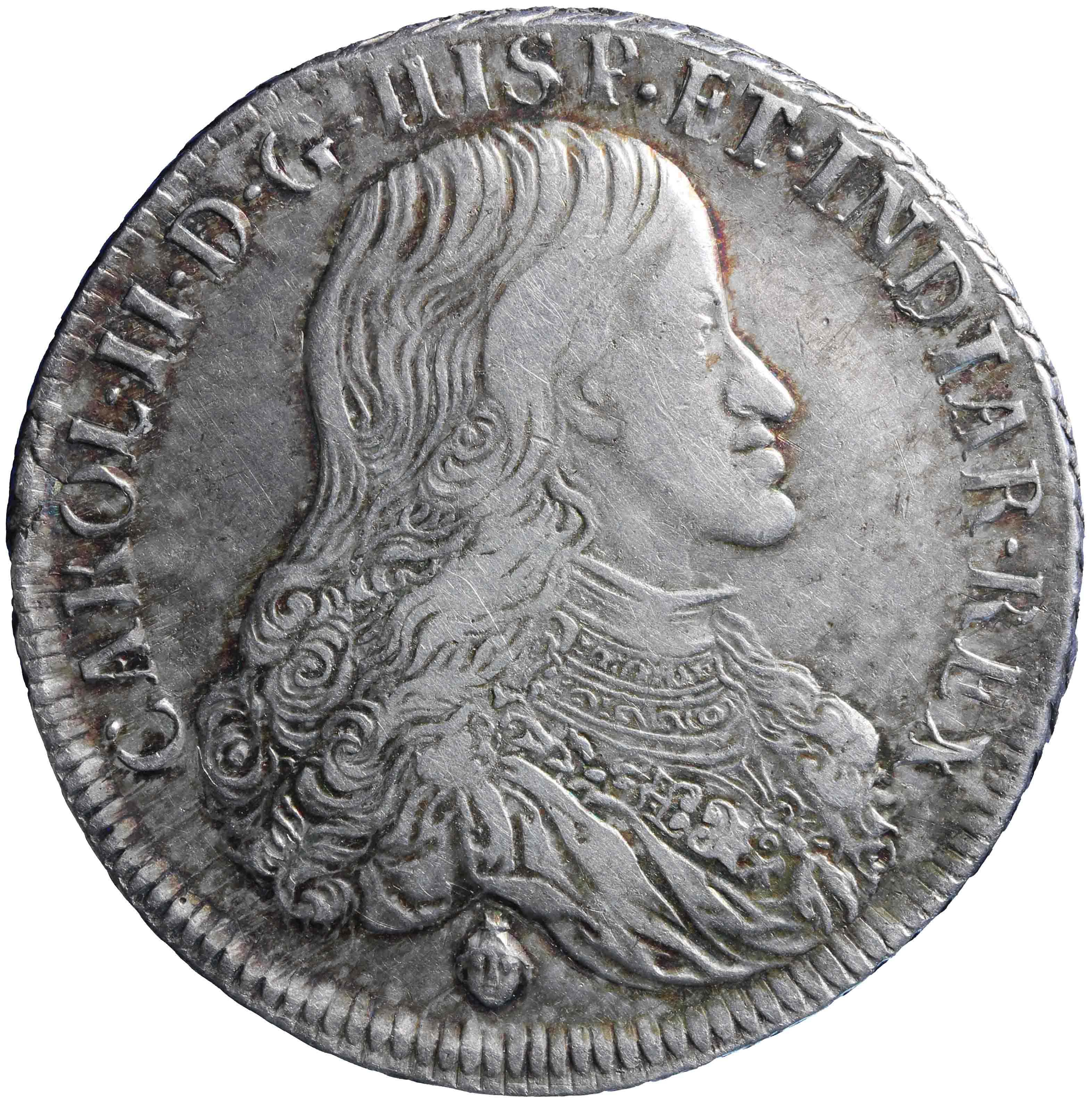 Afbeelding van de voorzijde. ducaton. Inventarisnummer:NM-10151