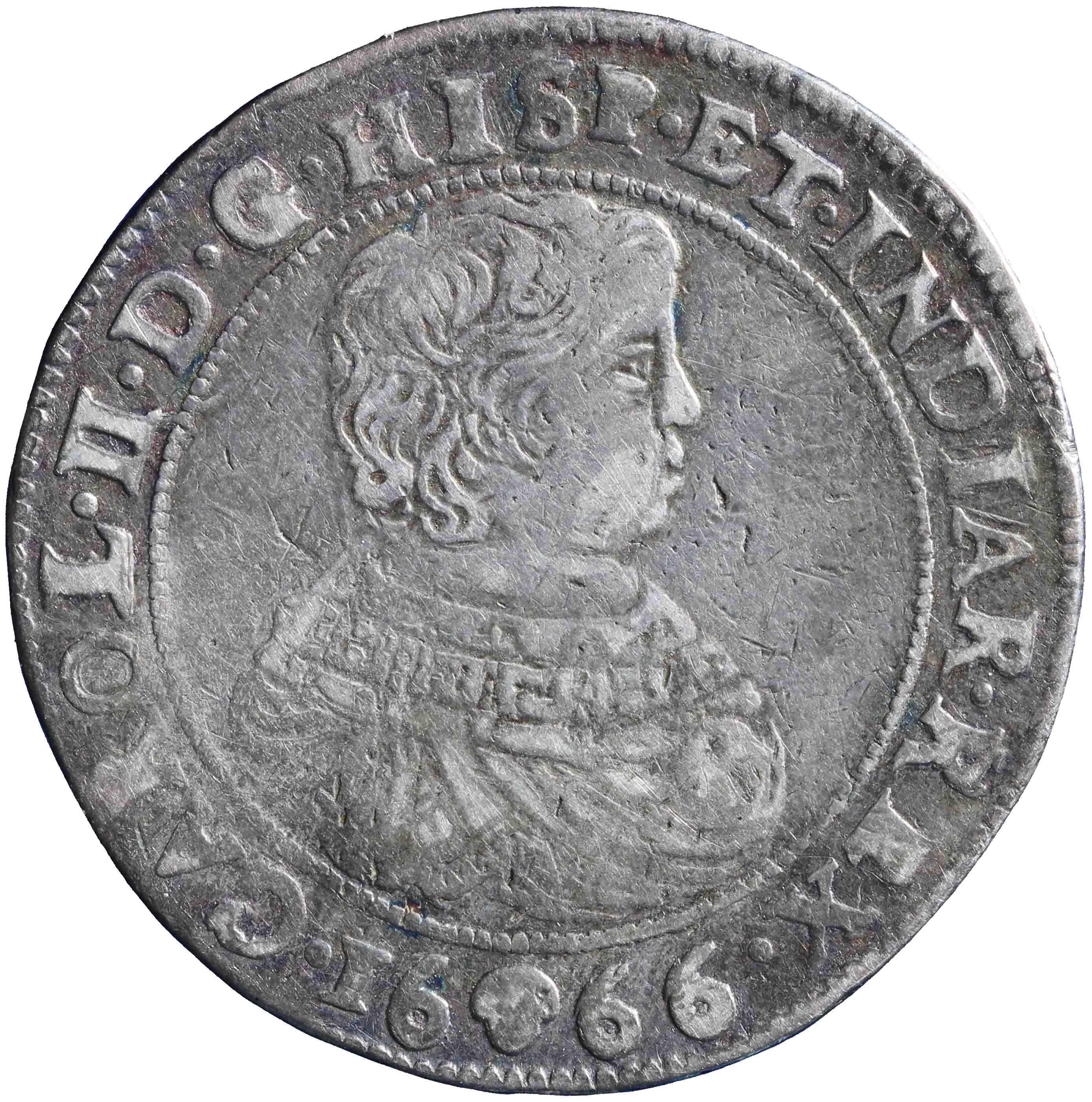 Image of the obverse. halve ducaton. Inventory number:NM-10152