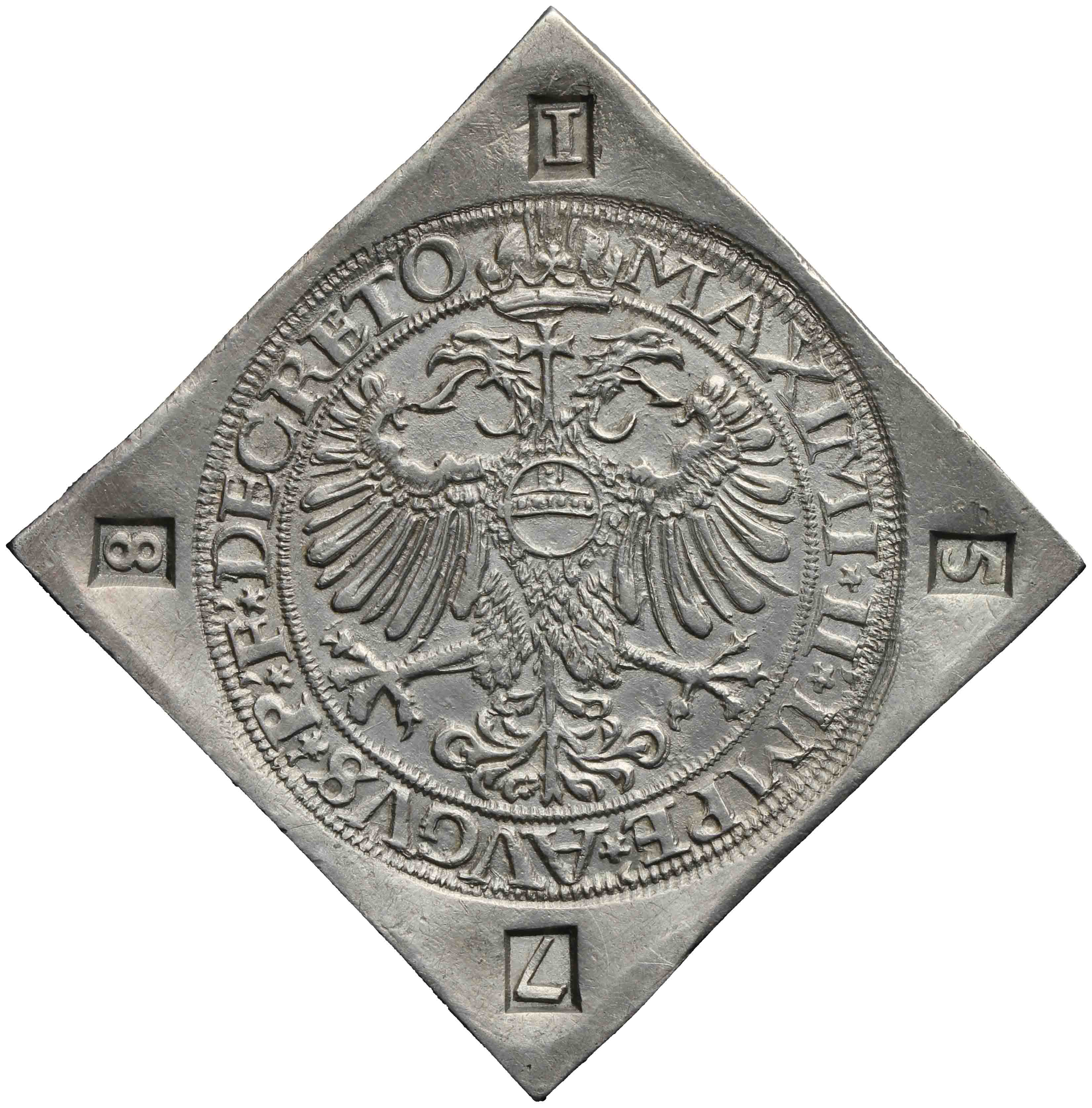 Afbeelding van de keerzijde. Arendrijksdaalder. Inventarisnummer:NO-00230