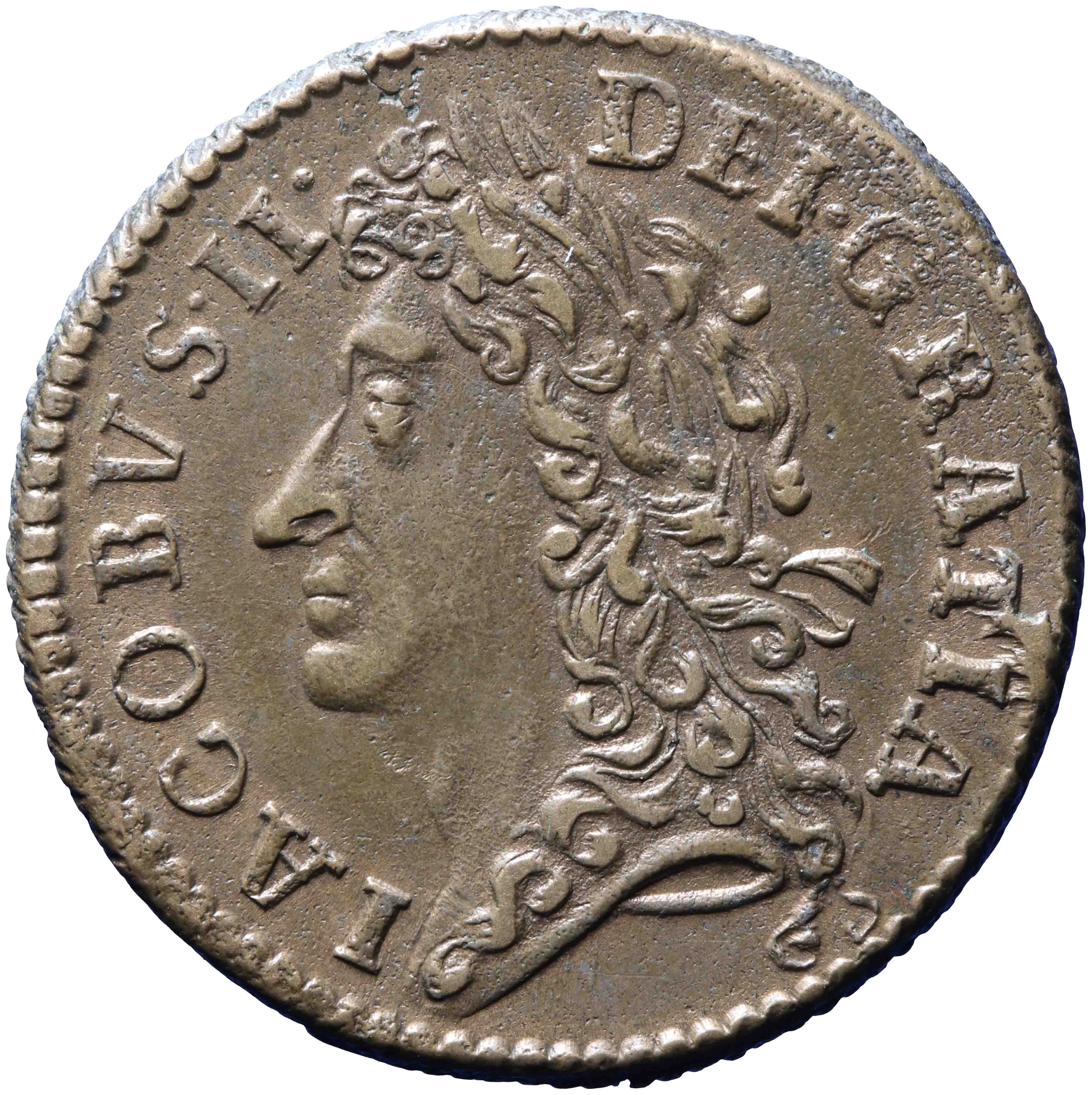 Afbeelding van de voorzijde. shilling. Inventarisnummer:NO-00482