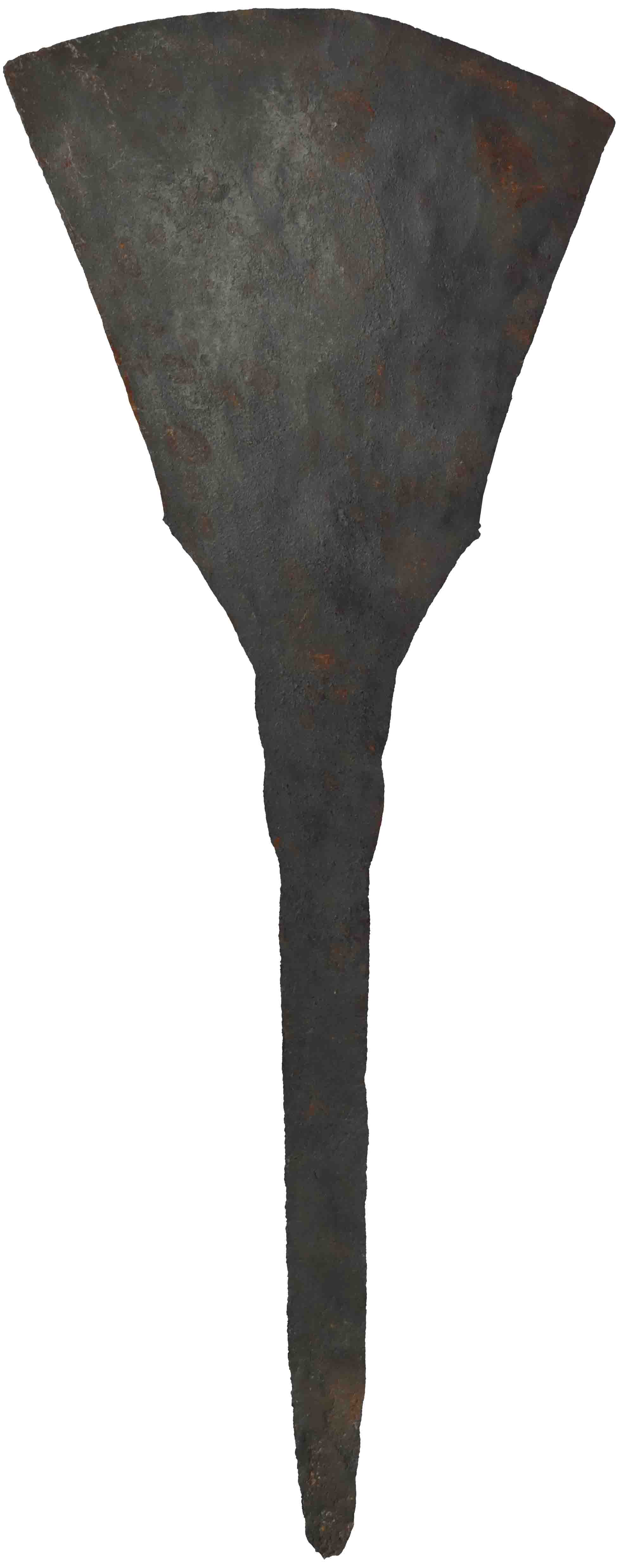 Afbeelding van de voorzijde. hak ; libako (gindja). Inventarisnummer:NV-03575