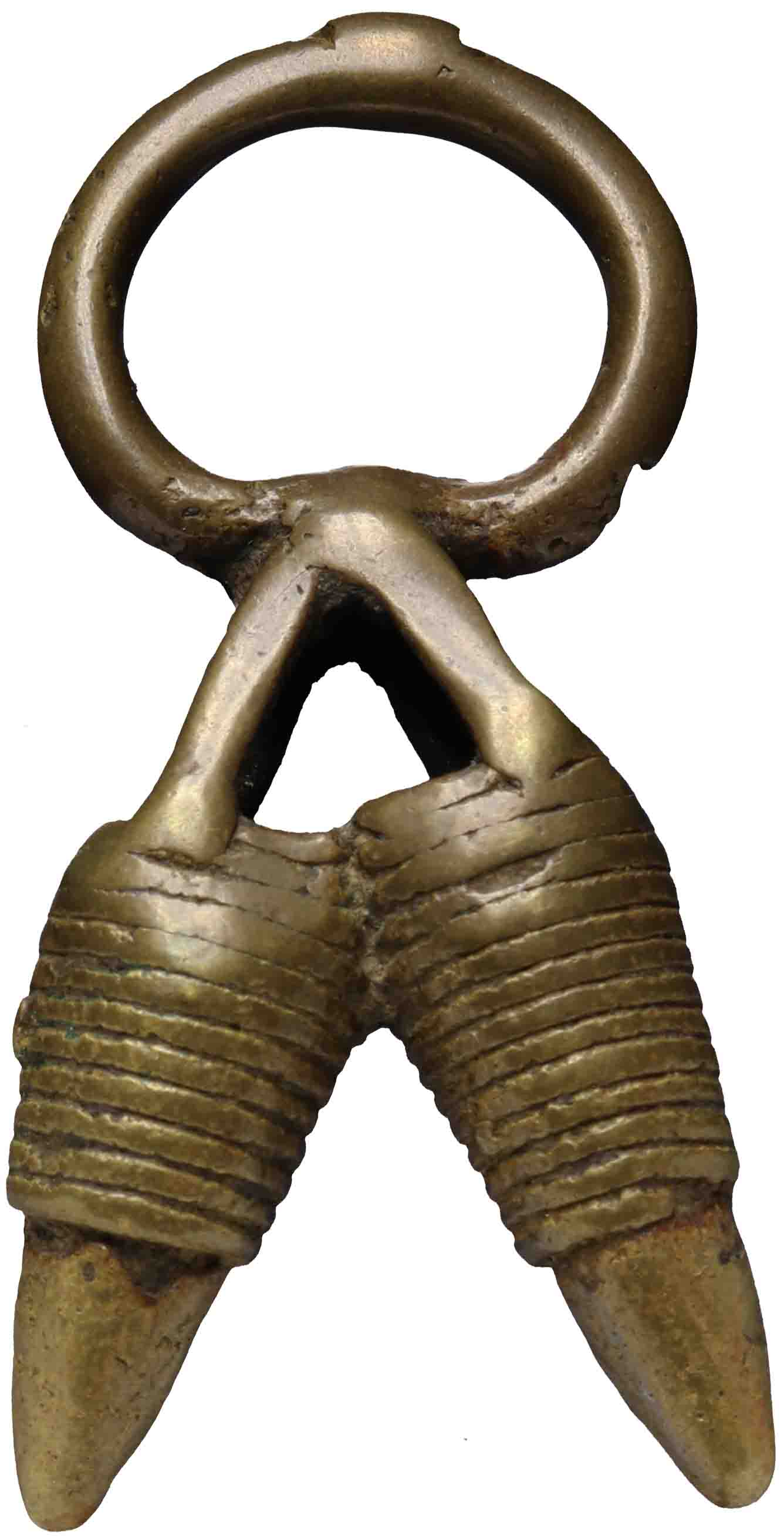 Afbeelding van de voorzijde. ring. Inventarisnummer:NV-03645