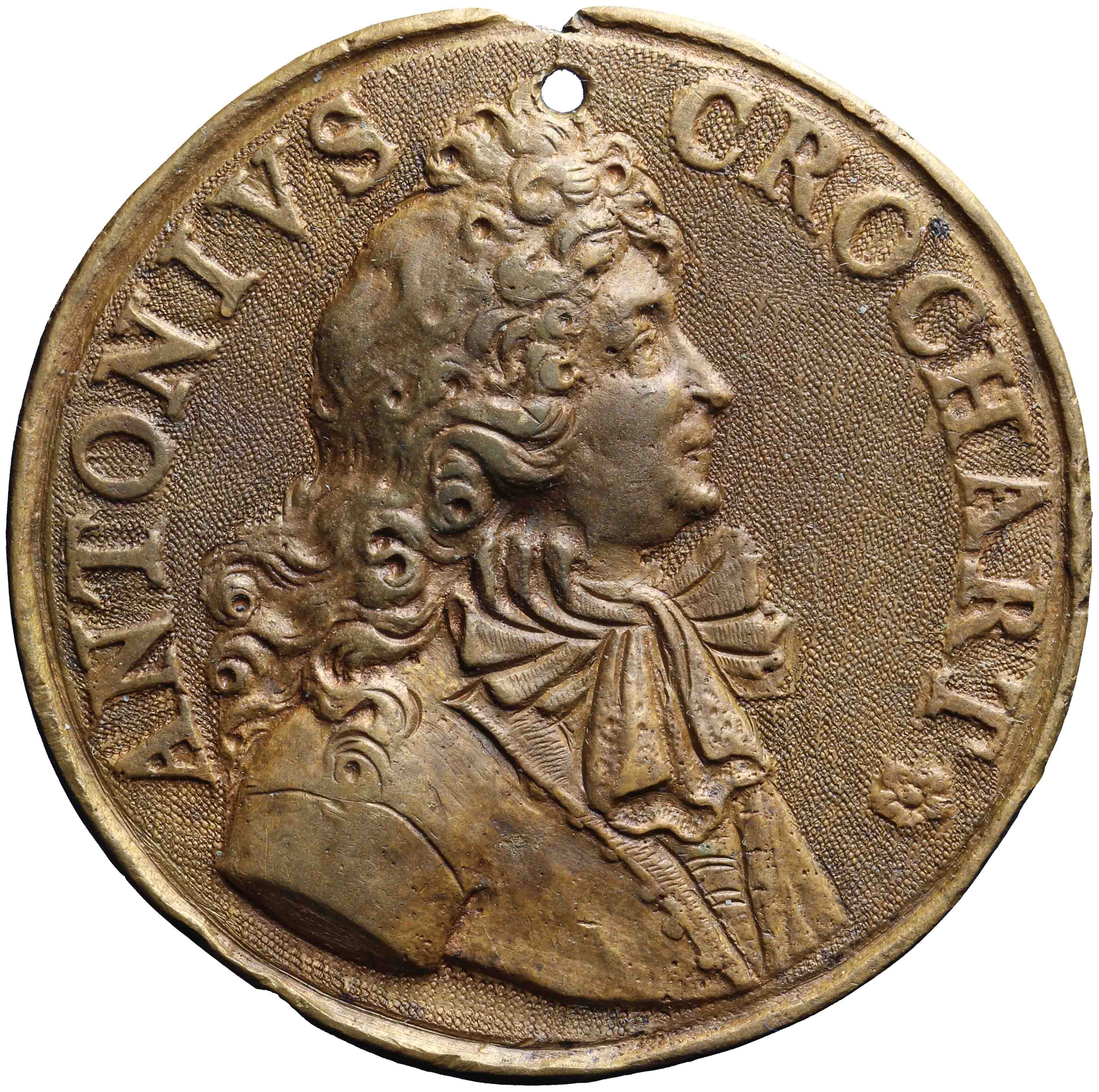 Image of the obverse. Overlijden van Antonius Crochart, 43 jaar oud. Inventory number:PE-02734
