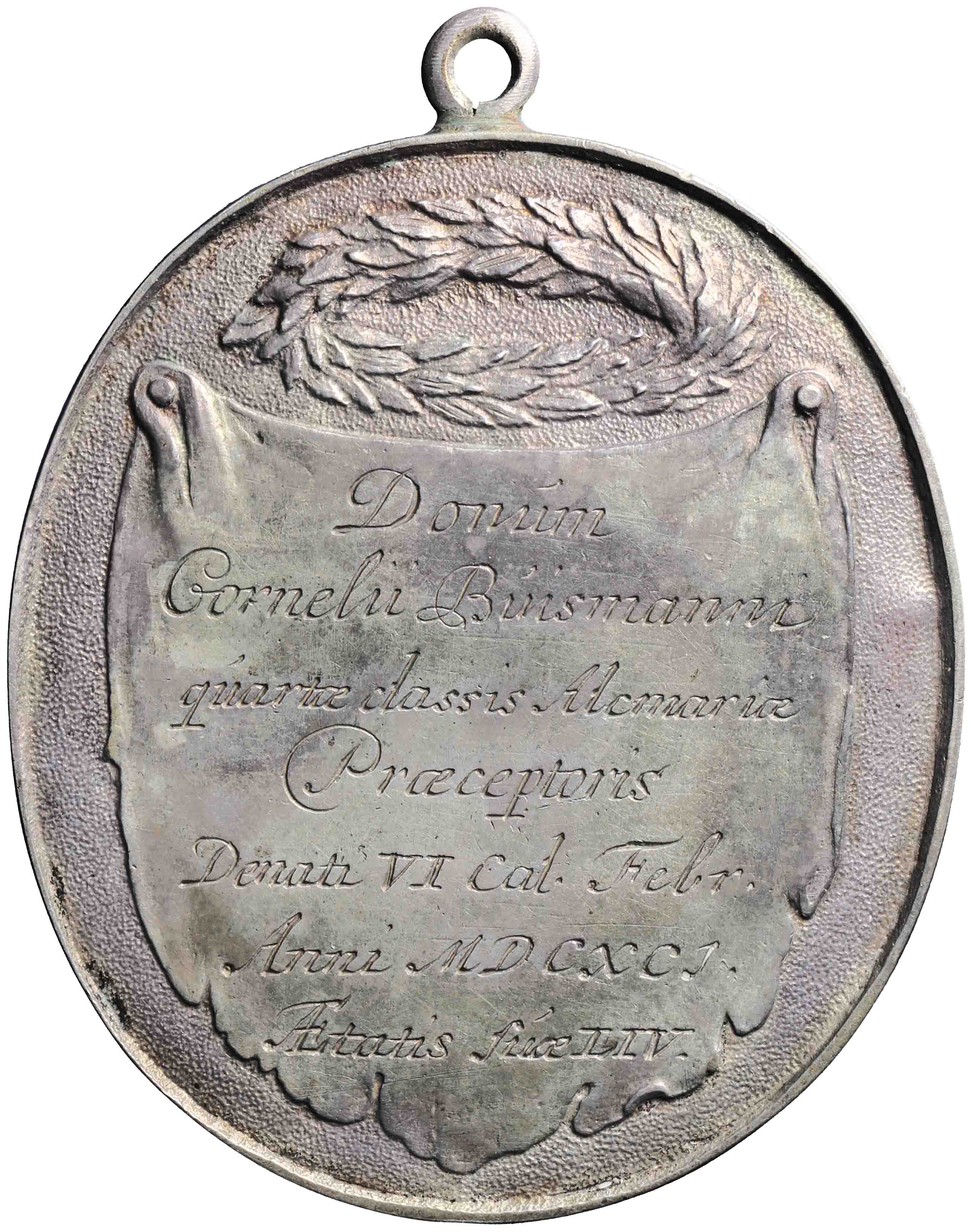 Image of the reverse. Overlijden Cornelis Buisman. Inventory number:PE-02914