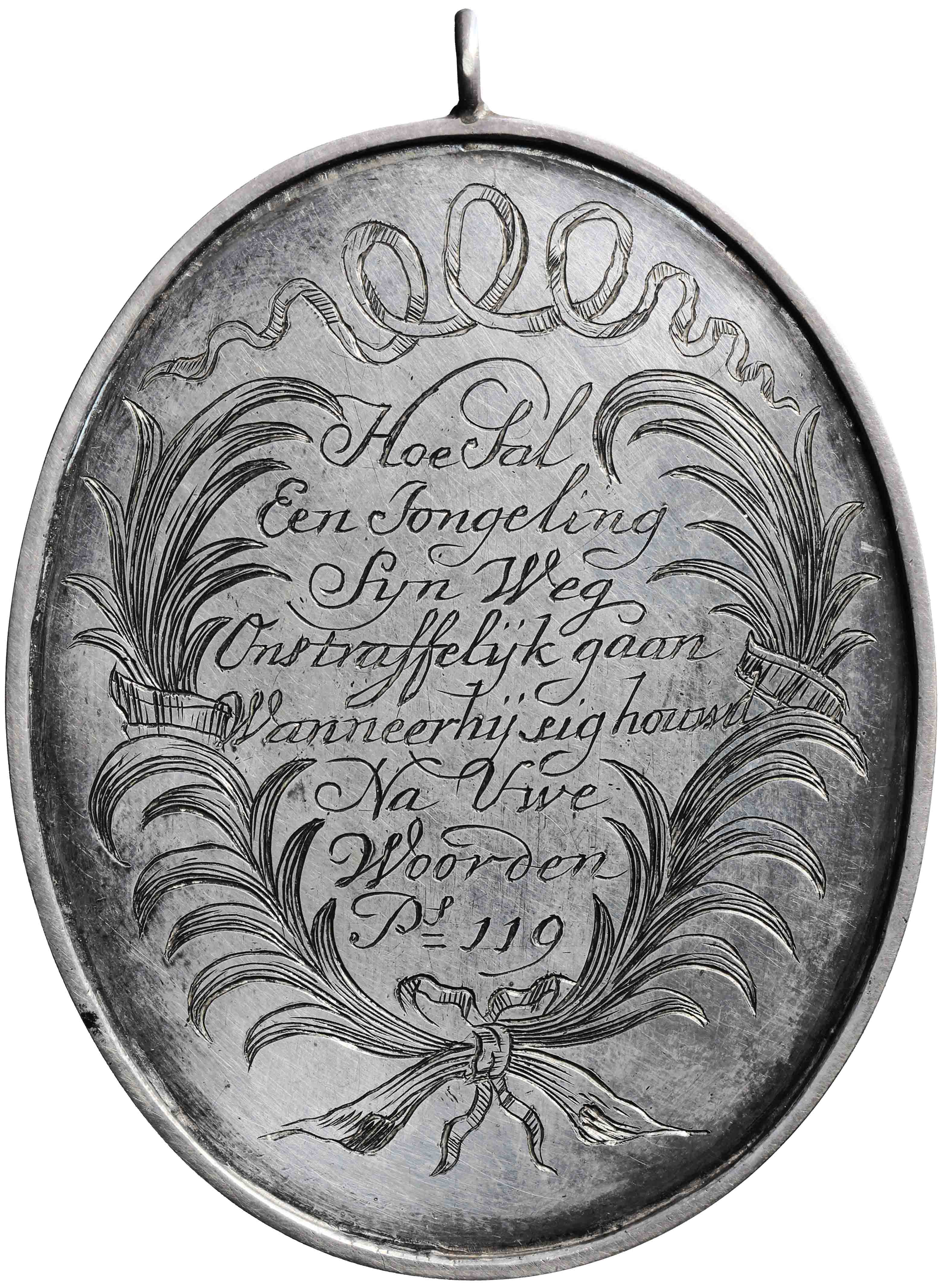 Afbeelding van de keerzijde.