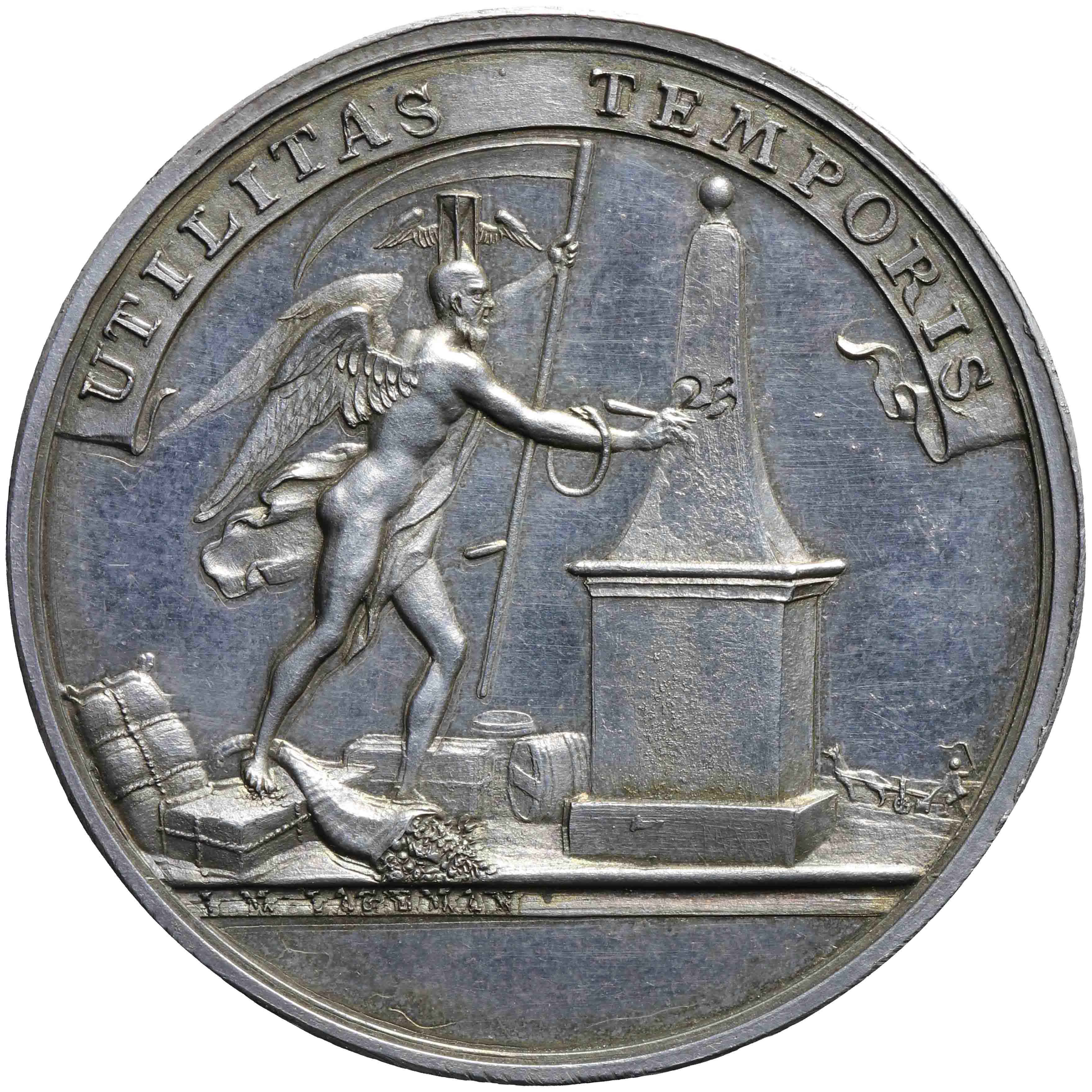 Image of the obverse. Vijfentwintigjarig huwelijk Bernardus Bosch en M. Gassel. Inventory number:PE-06327