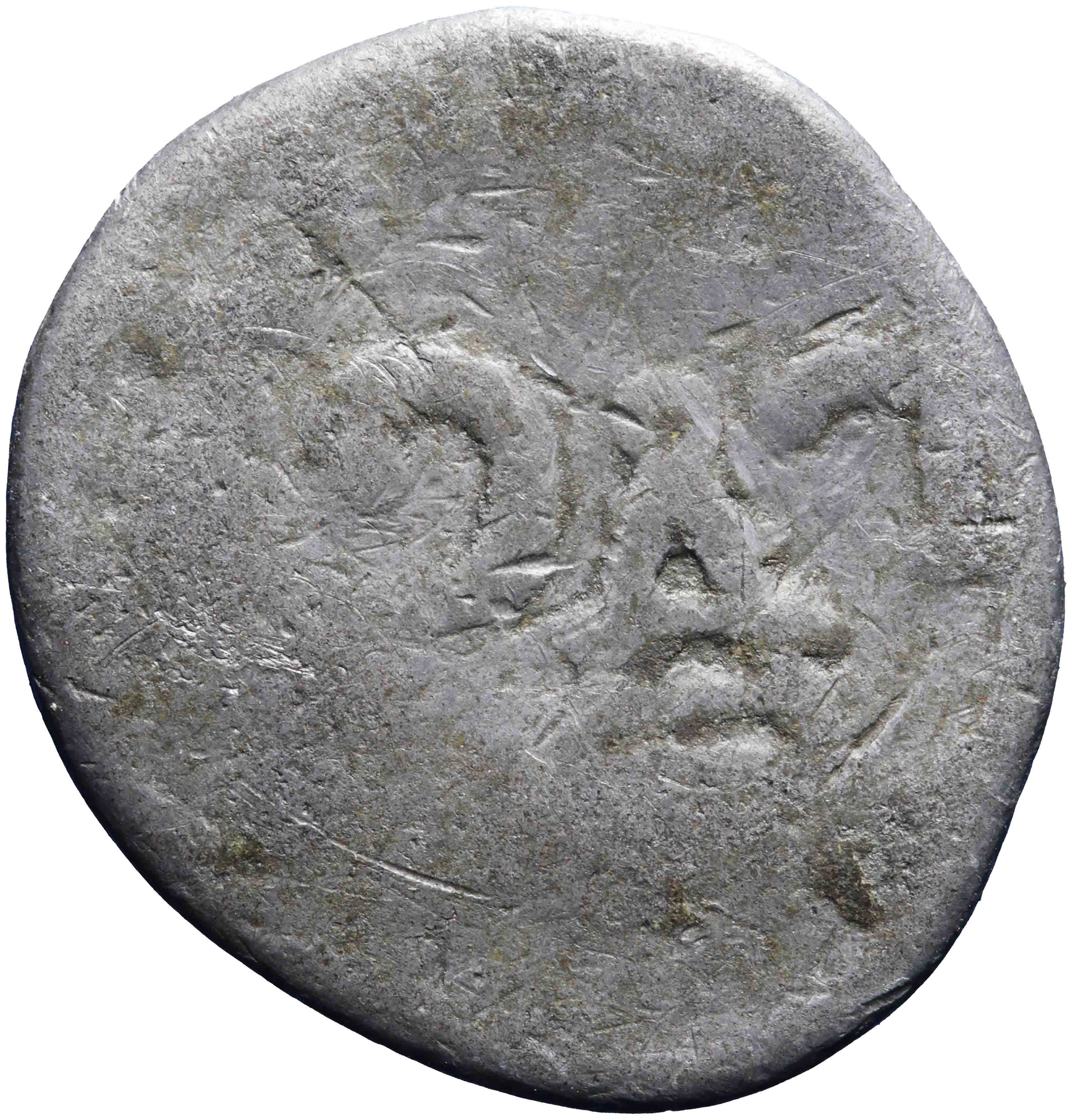 Afbeelding van de voorzijde. turfloodje ?. Inventarisnummer:PE-20041