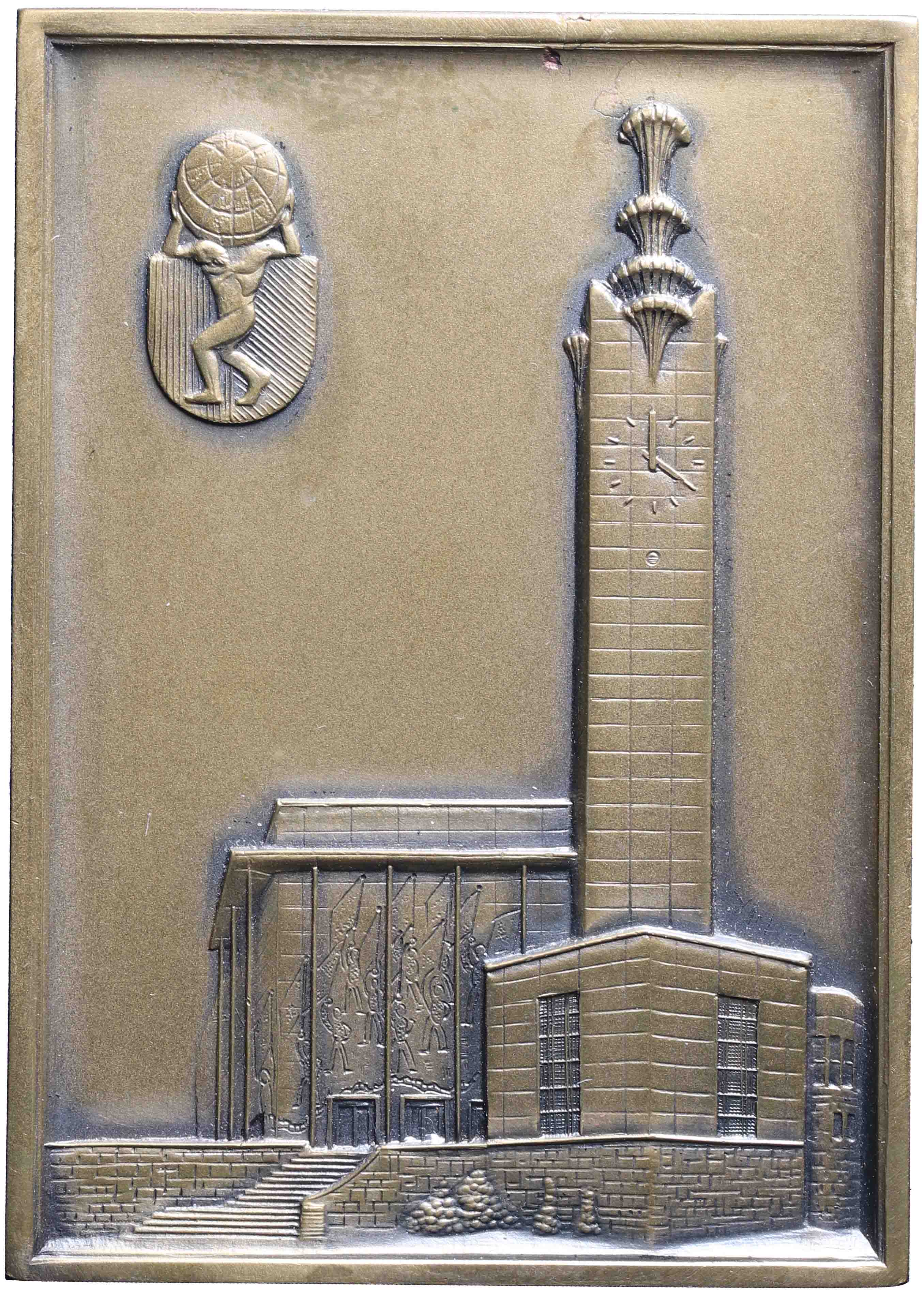 Afbeelding van de keerzijde. Brussel: medewerking aan nederlandse vertegenwoordiging op wereldtentoonstelling t.n.v. Mr. G.M. Greup. Inventarisnummer:PE-22027