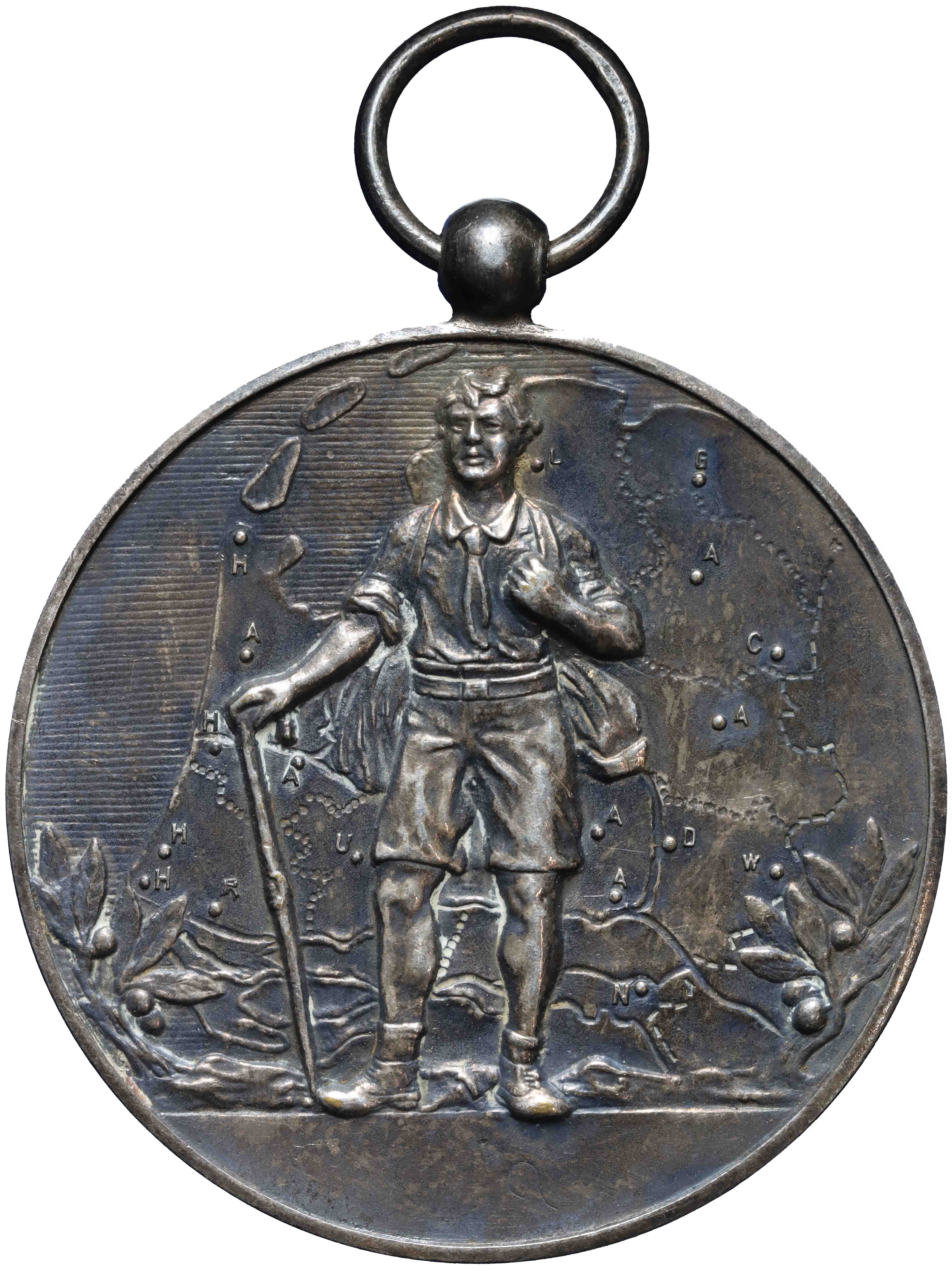 Image of the obverse. Ereprijs De Clubvriend ; wandelpenning. Inventory number:PE-27632