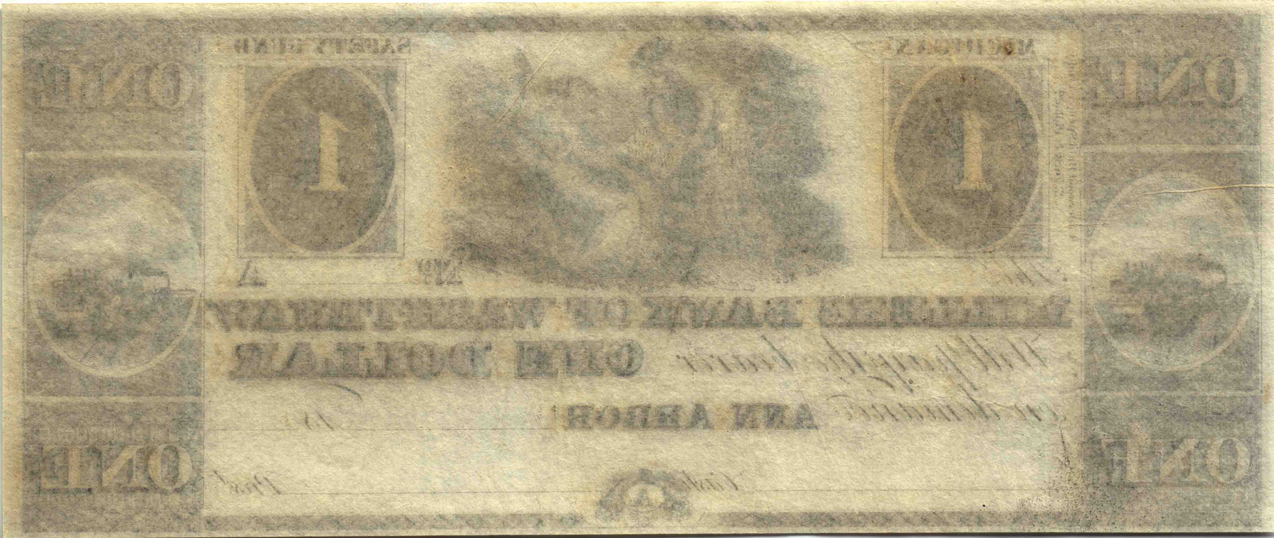 Image of the reverse. dollar. Inventory number:PG-01573