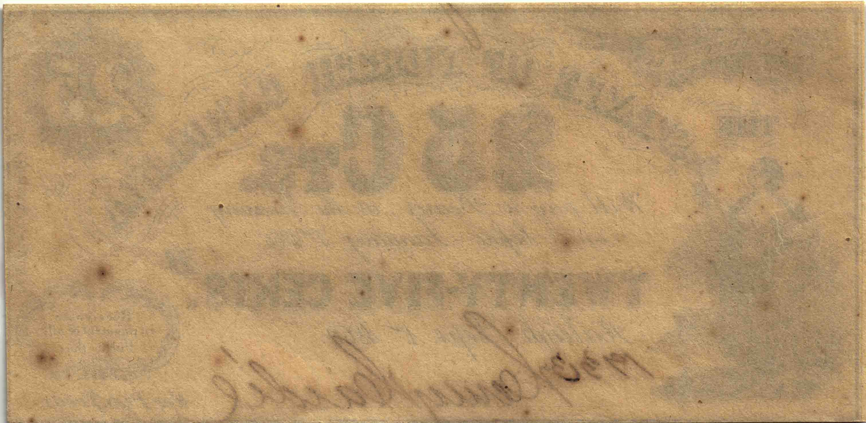 Afbeelding van de keerzijde. vijfentwintig cents. Inventarisnummer:PG-01595