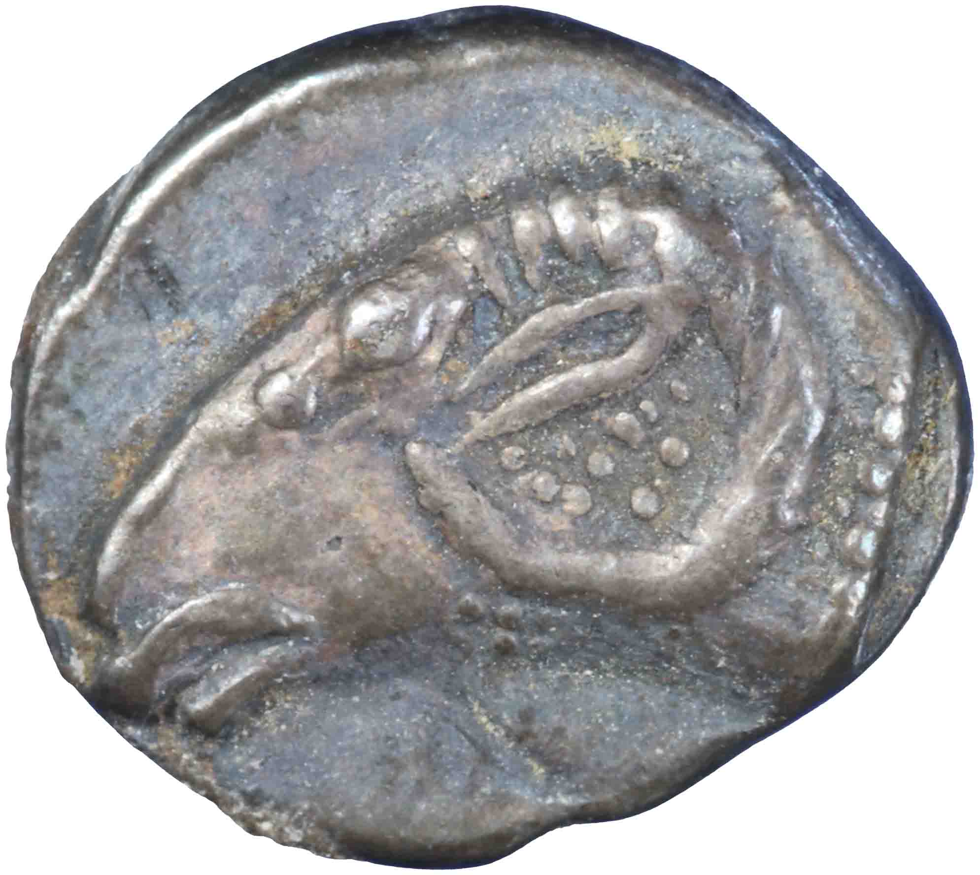 Image of the obverse. tritartemorion. Inventory number:RE-00454