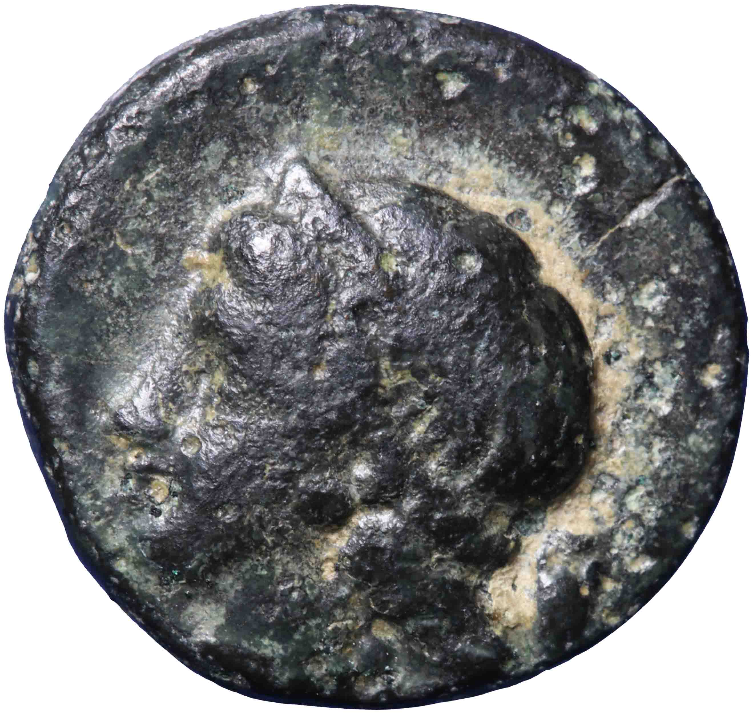 Image of the obverse. AE 11 mm. Inventory number:RE-00465