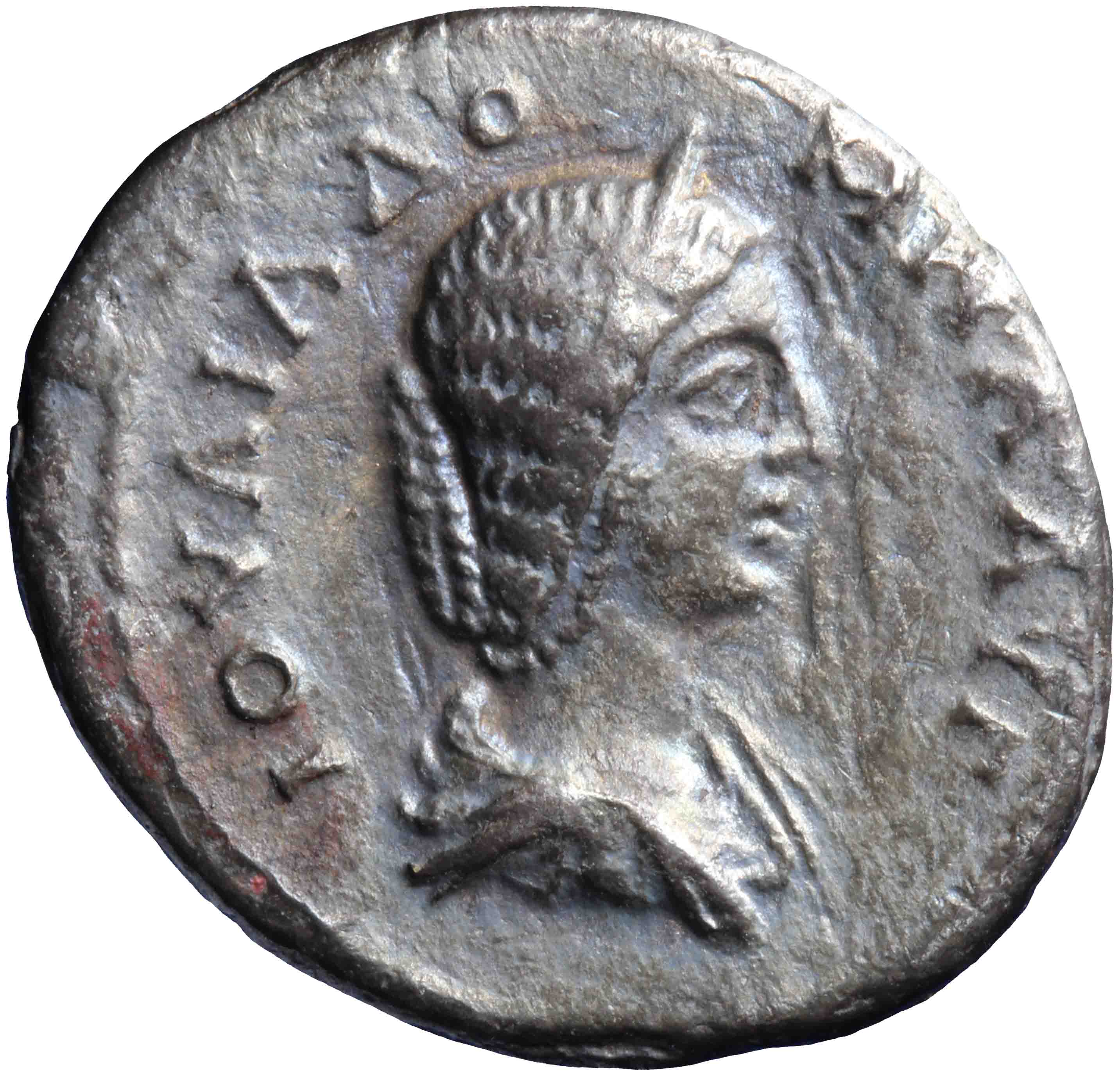 Afbeelding van de voorzijde. drachm. Inventarisnummer:RE-00584