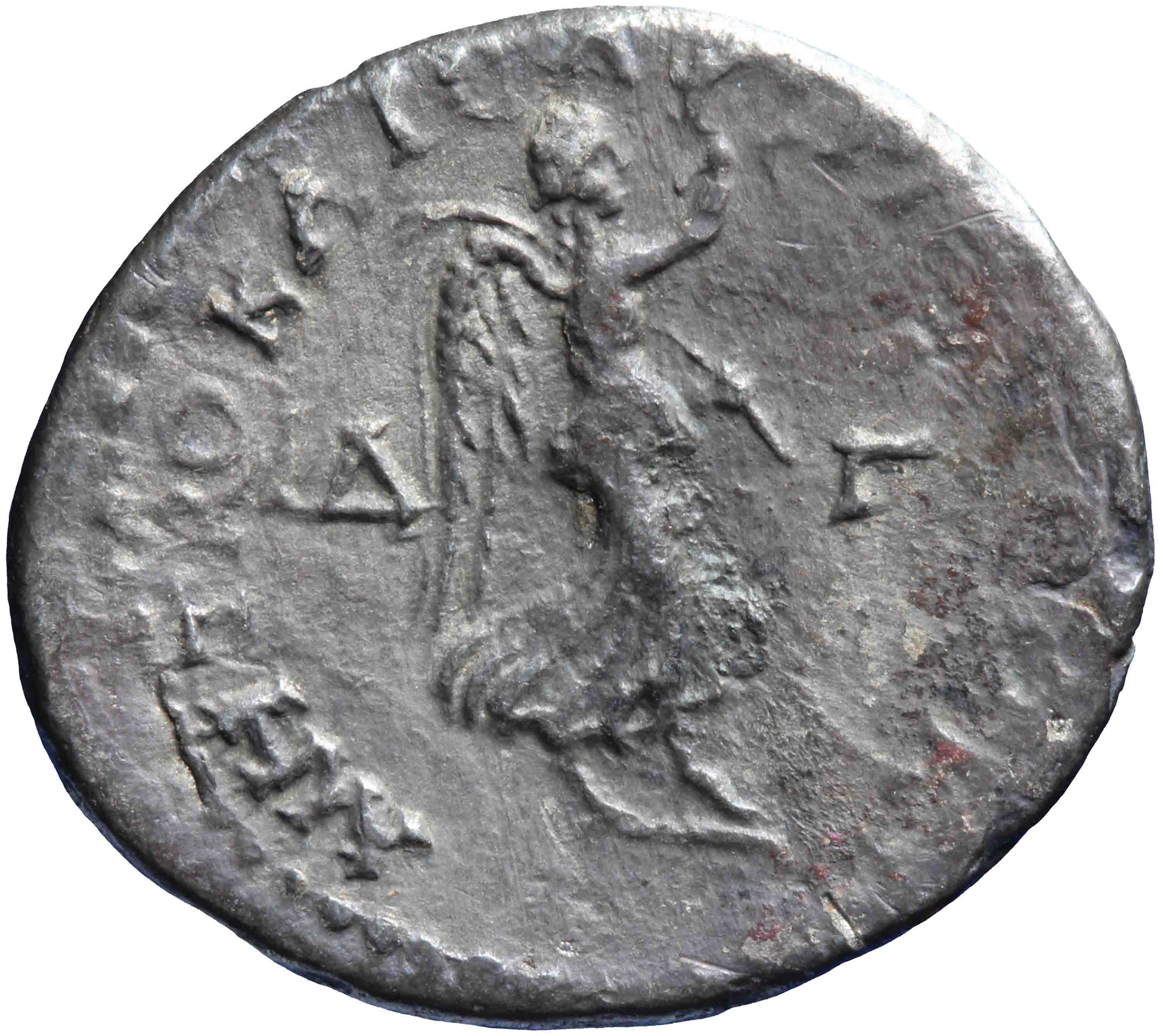 Afbeelding van de keerzijde. drachm. Inventarisnummer:RE-00584