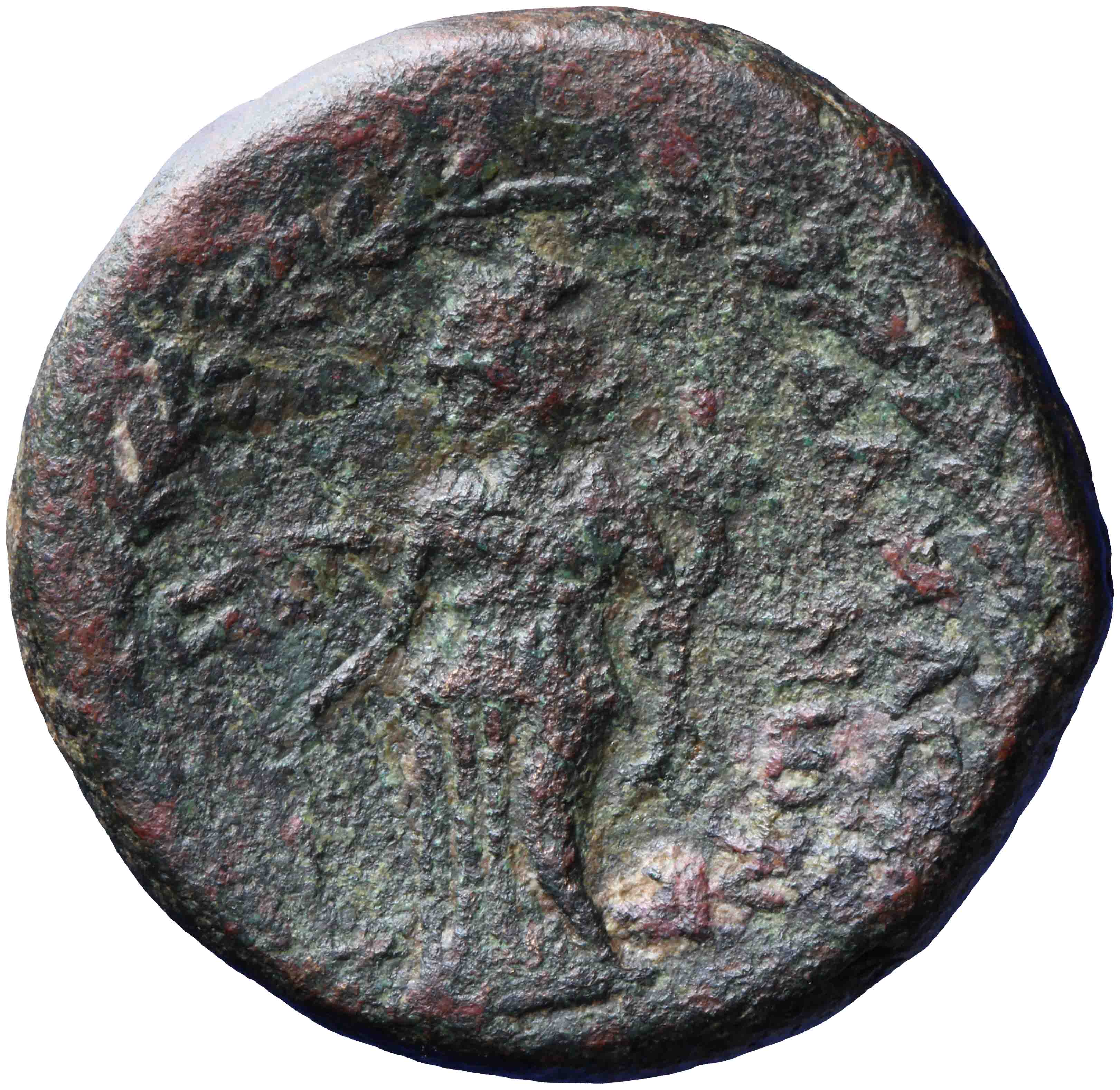 Image of the reverse. AE 25 mm. Inventory number:RE-02609