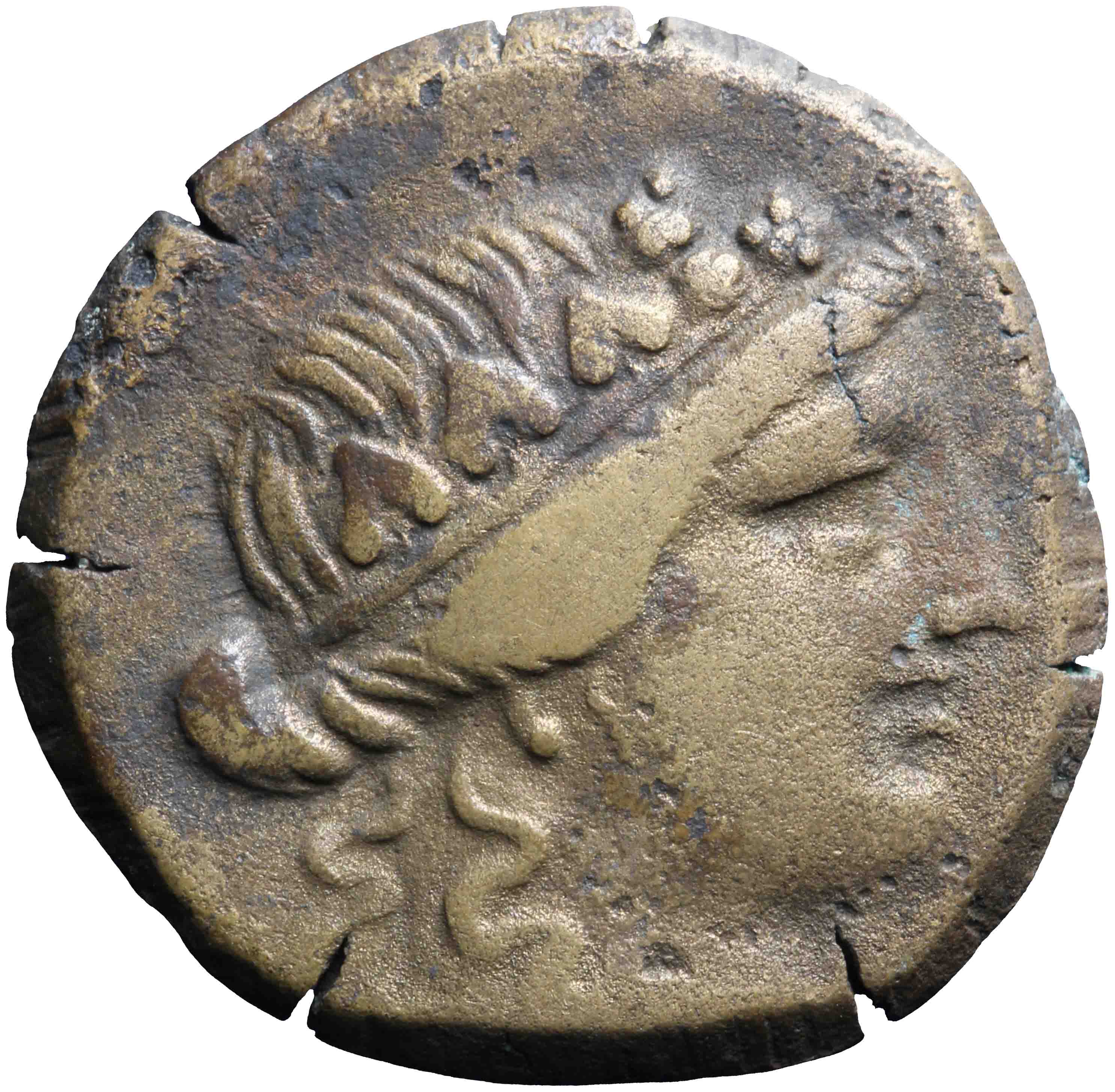 Image of the obverse. AE 19 mm. Inventory number:RE-02771