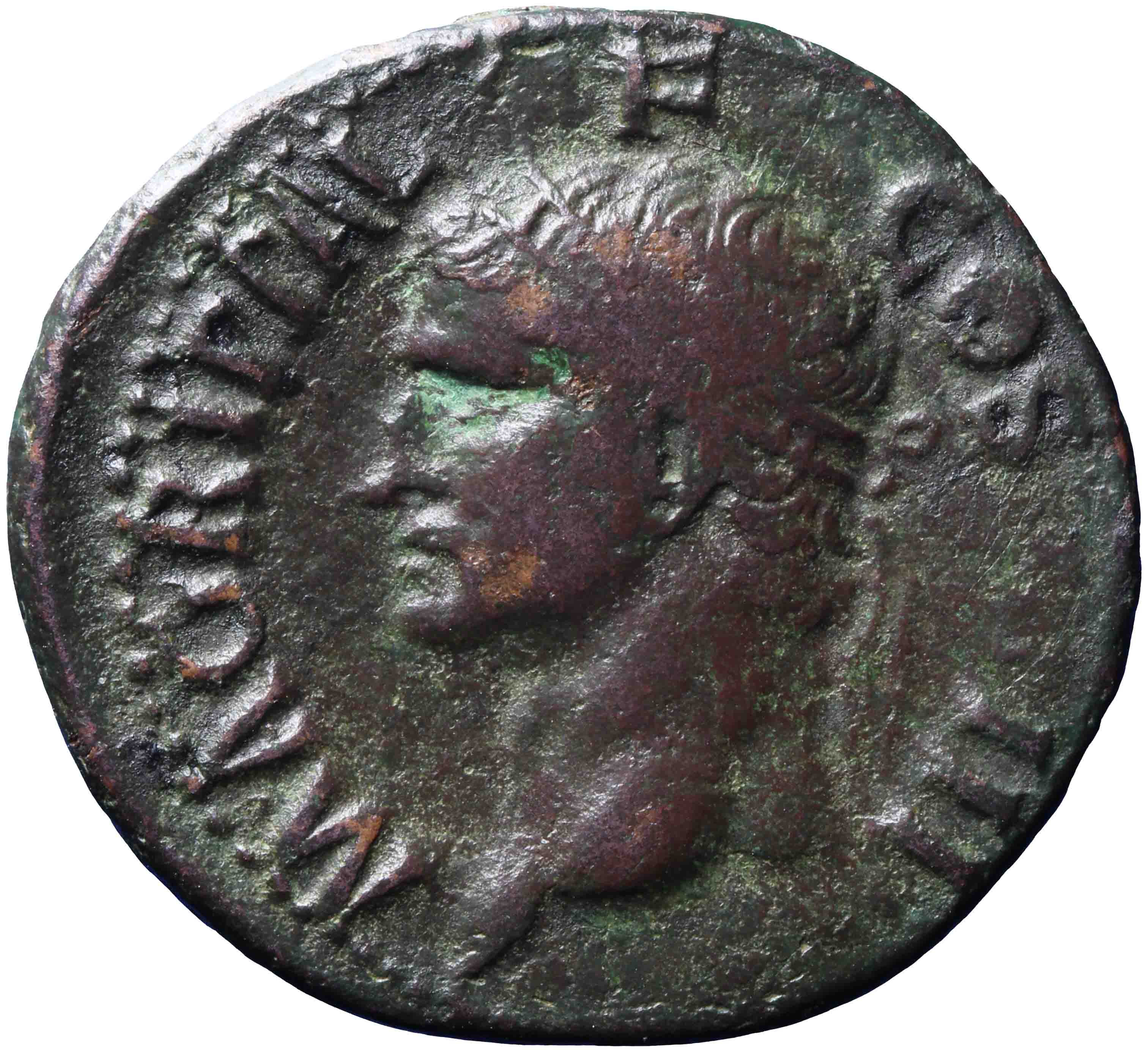 Image of the obverse. as. Inventory number:RO-02147