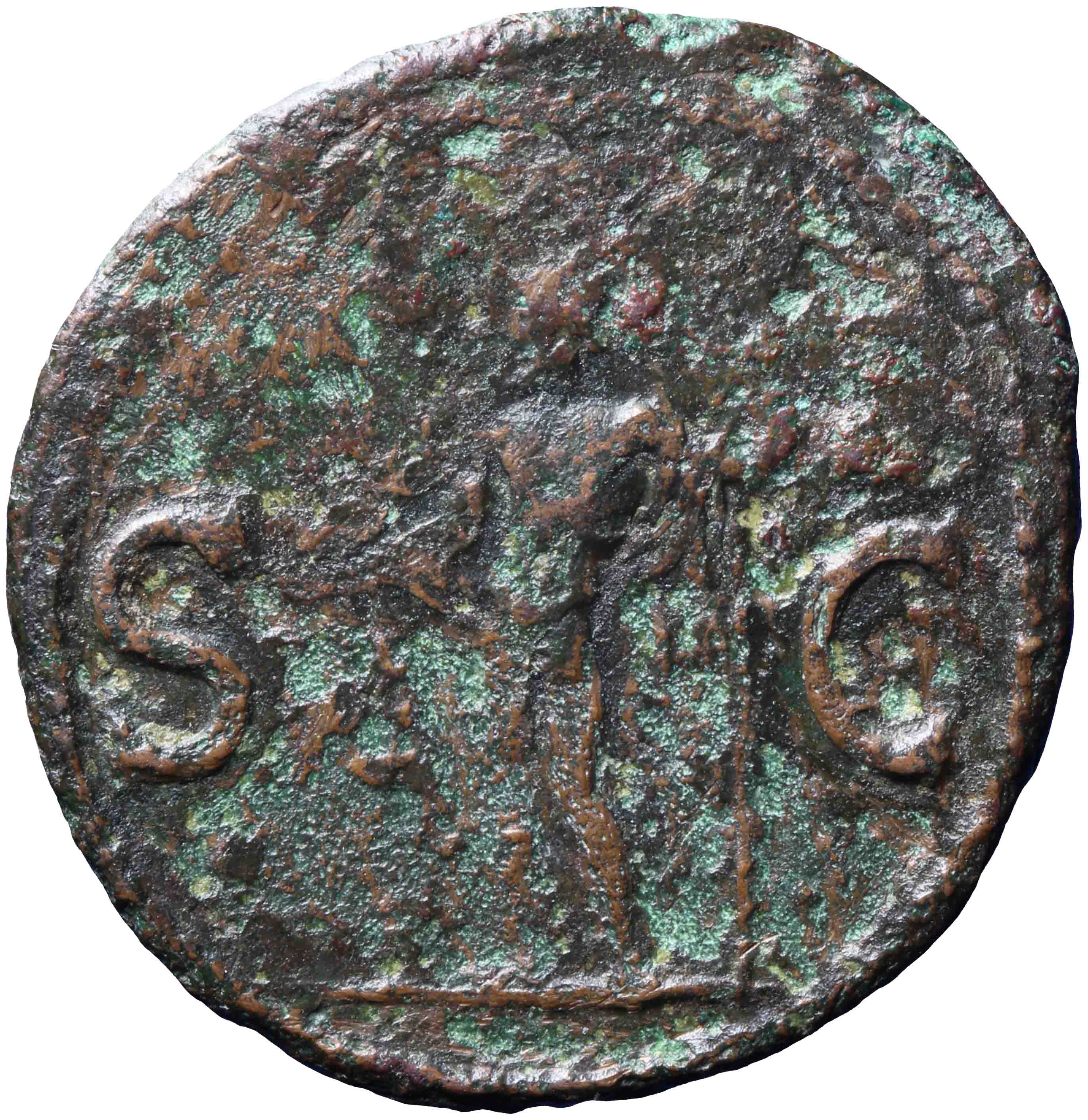 Image of the reverse. as. Inventory number:RO-02154