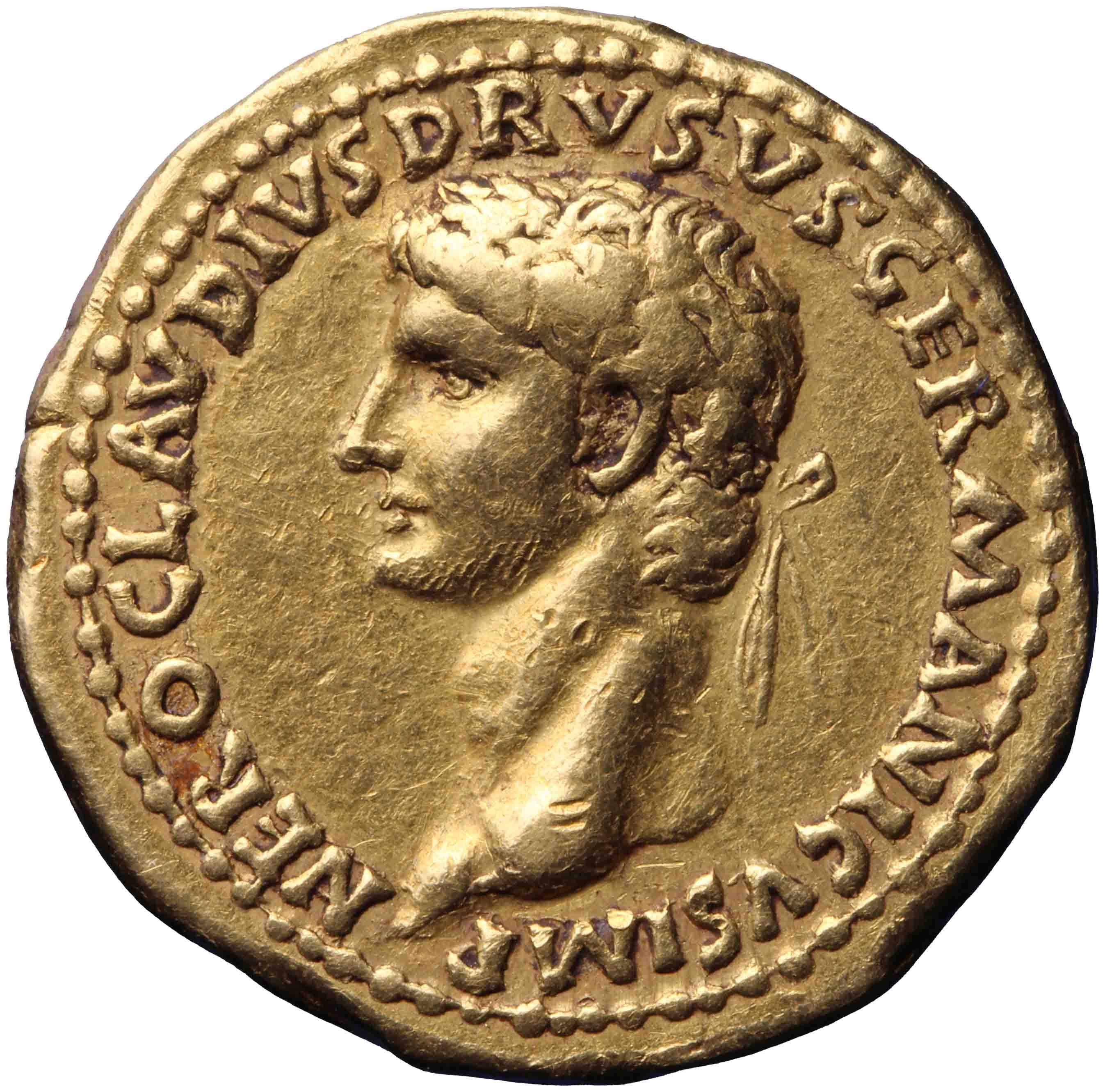 Image of the obverse. aureus. Inventory number:RO-02235