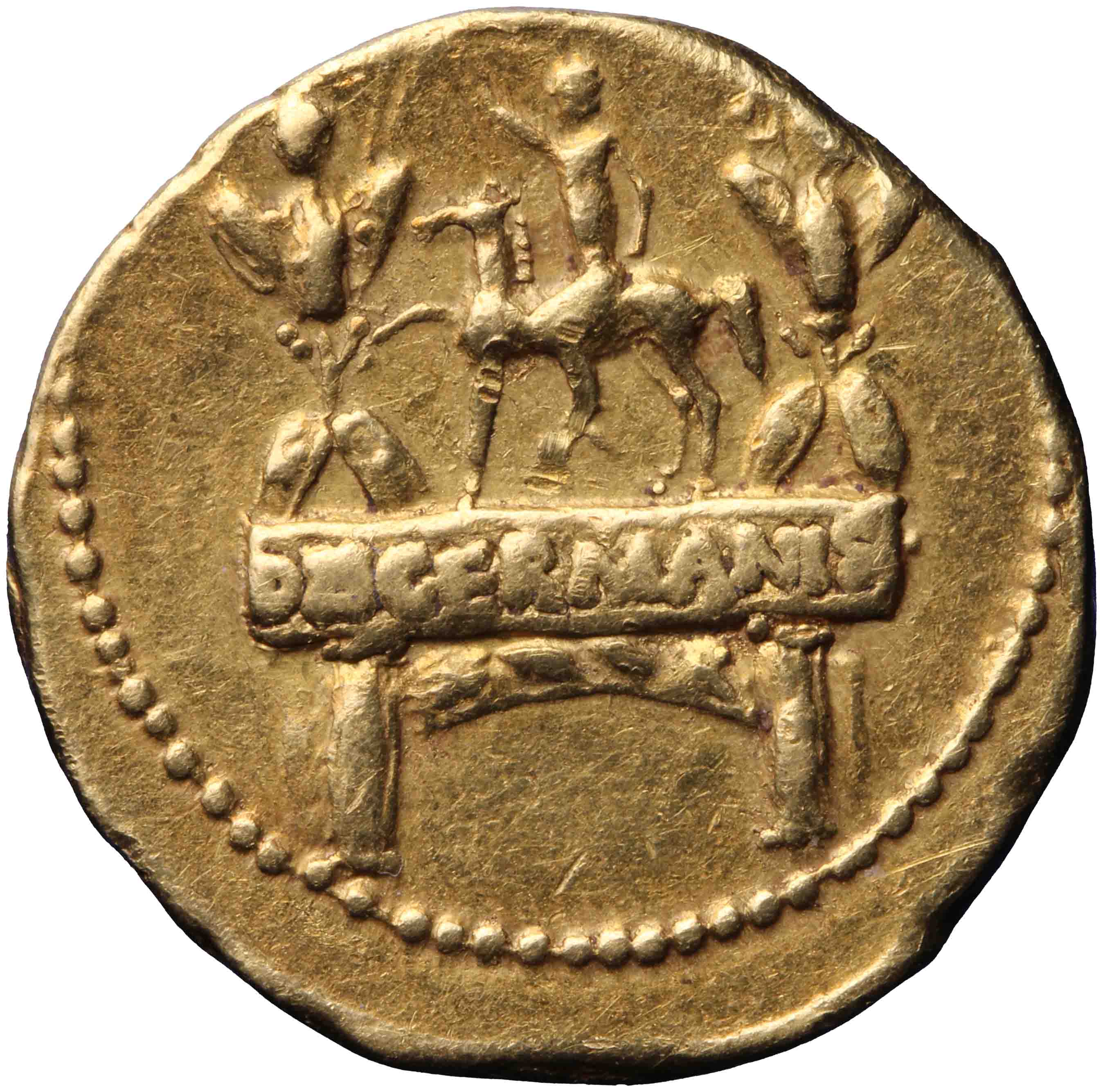 Image of the reverse. aureus. Inventory number:RO-02235