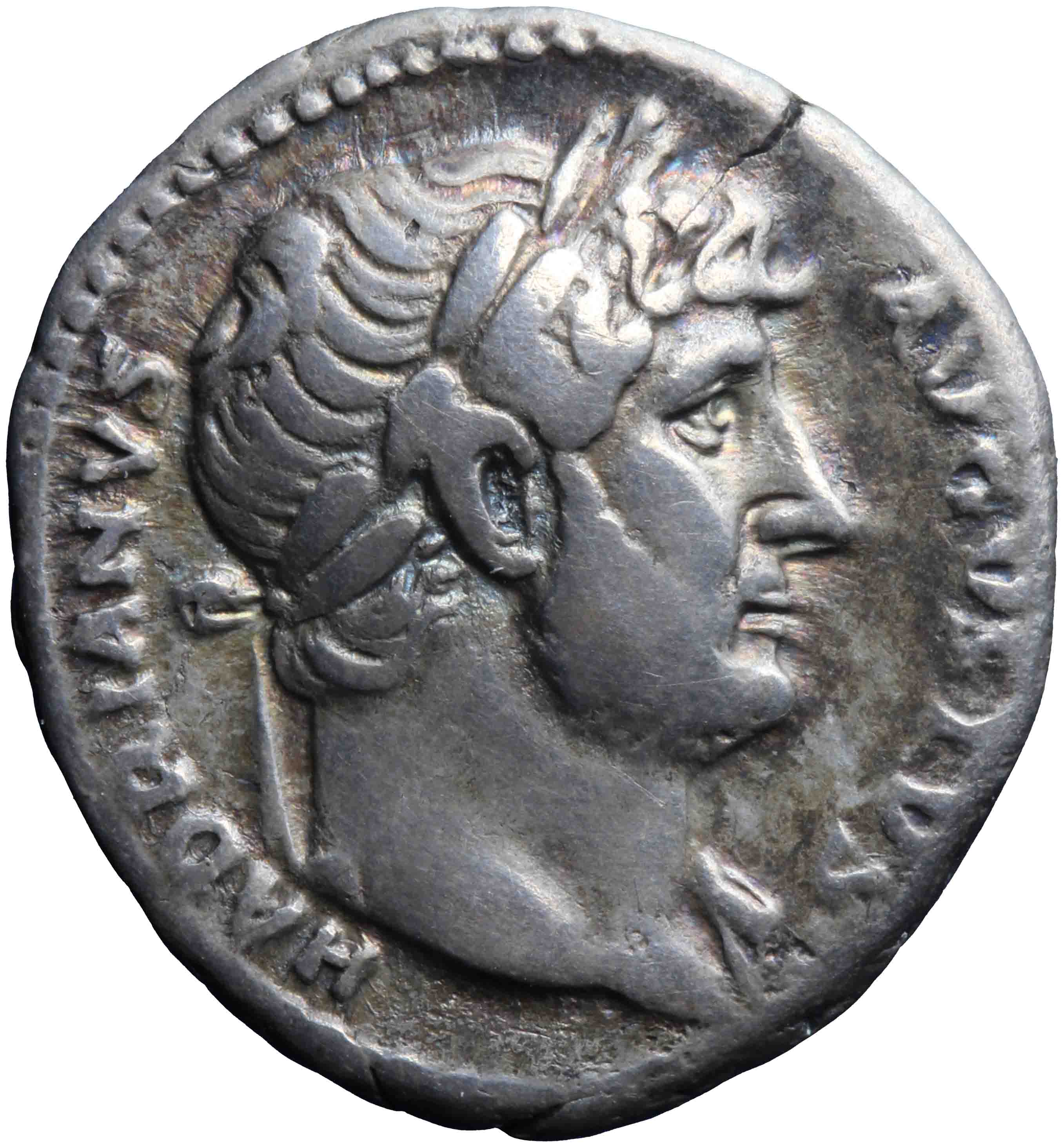 Afbeelding van de voorzijde. denarius. Inventarisnummer:RO-03922