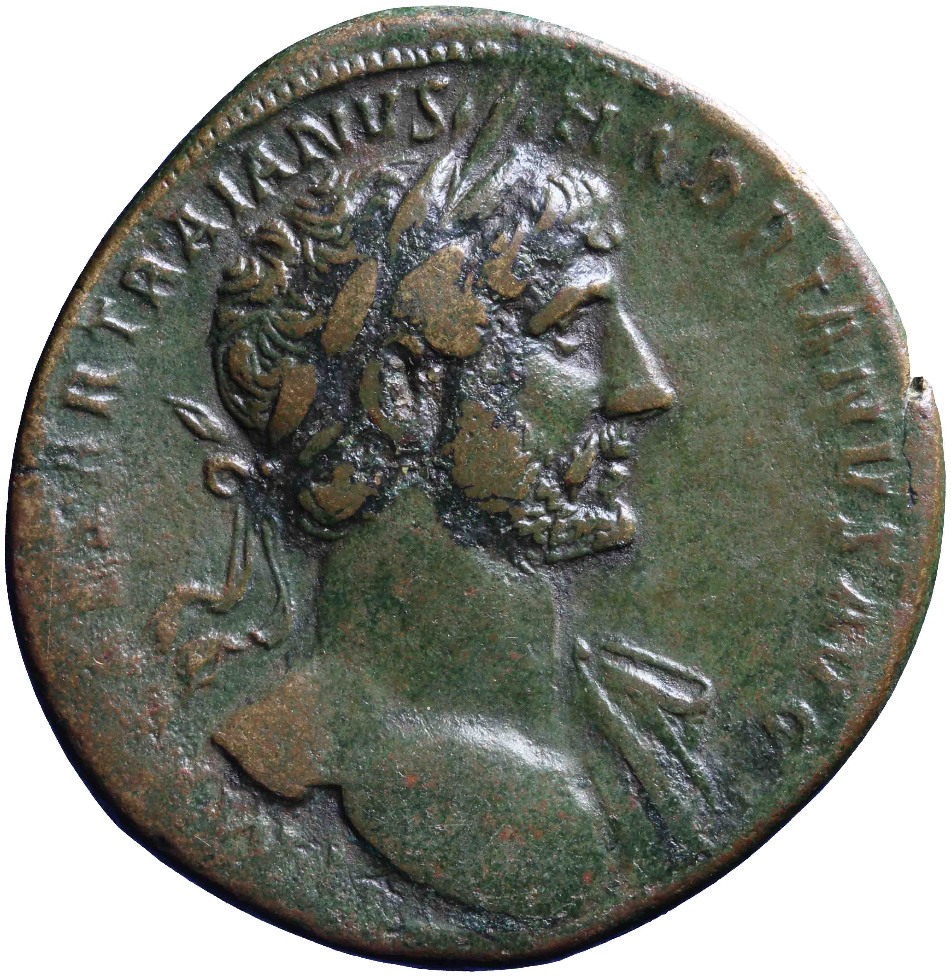 Image of the obverse. sestertius. Inventory number:RO-03992
