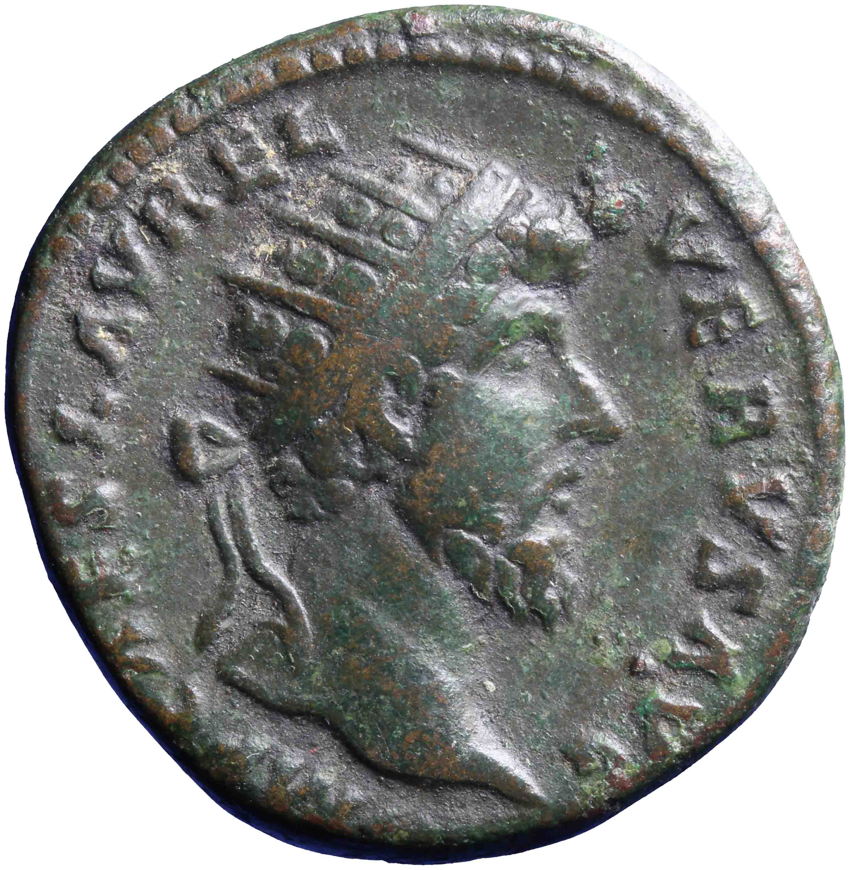 Image of the obverse. dupondius. Inventory number:RO-05475