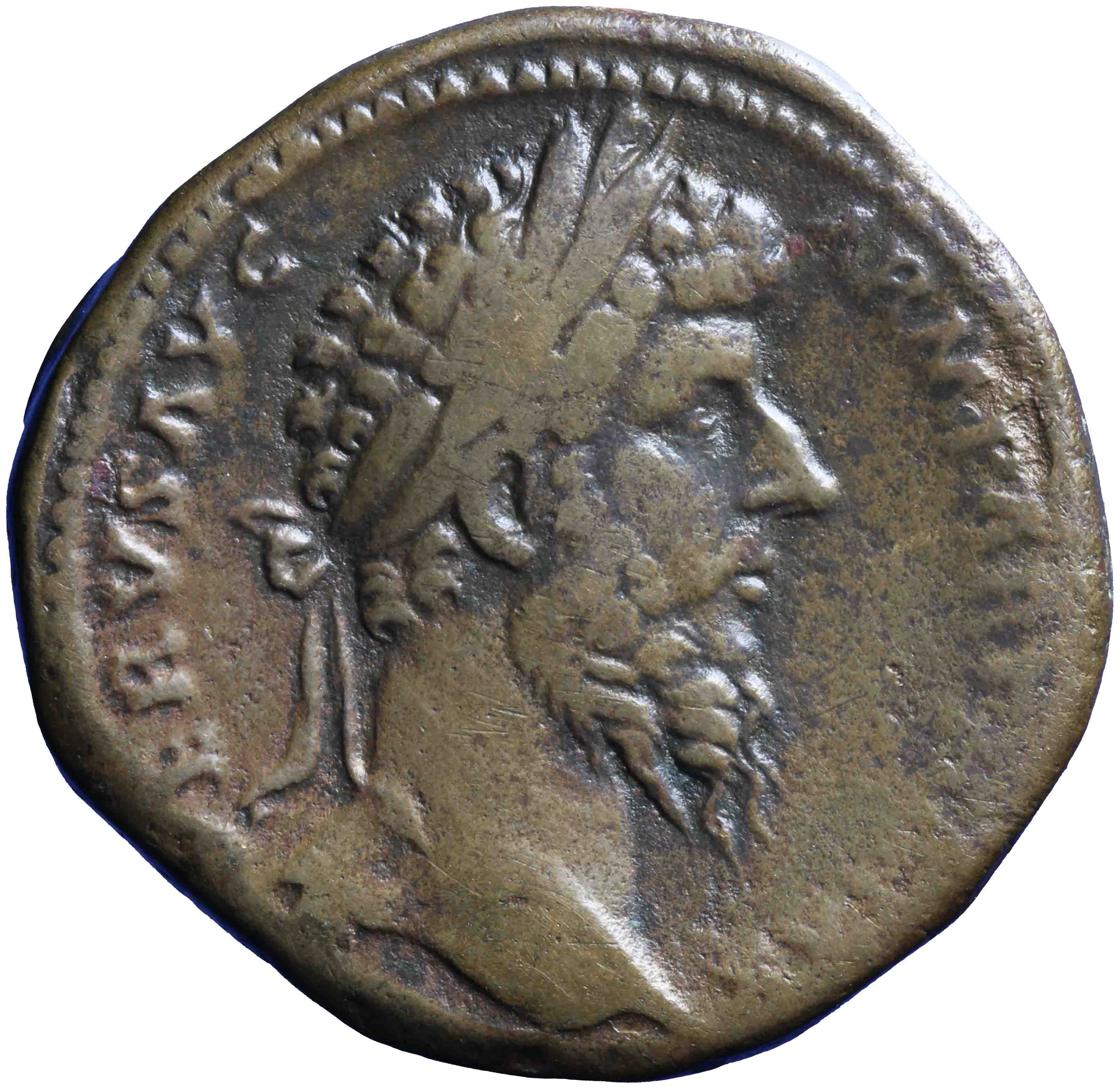 Image of the obverse. sestertius. Inventory number:RO-05514