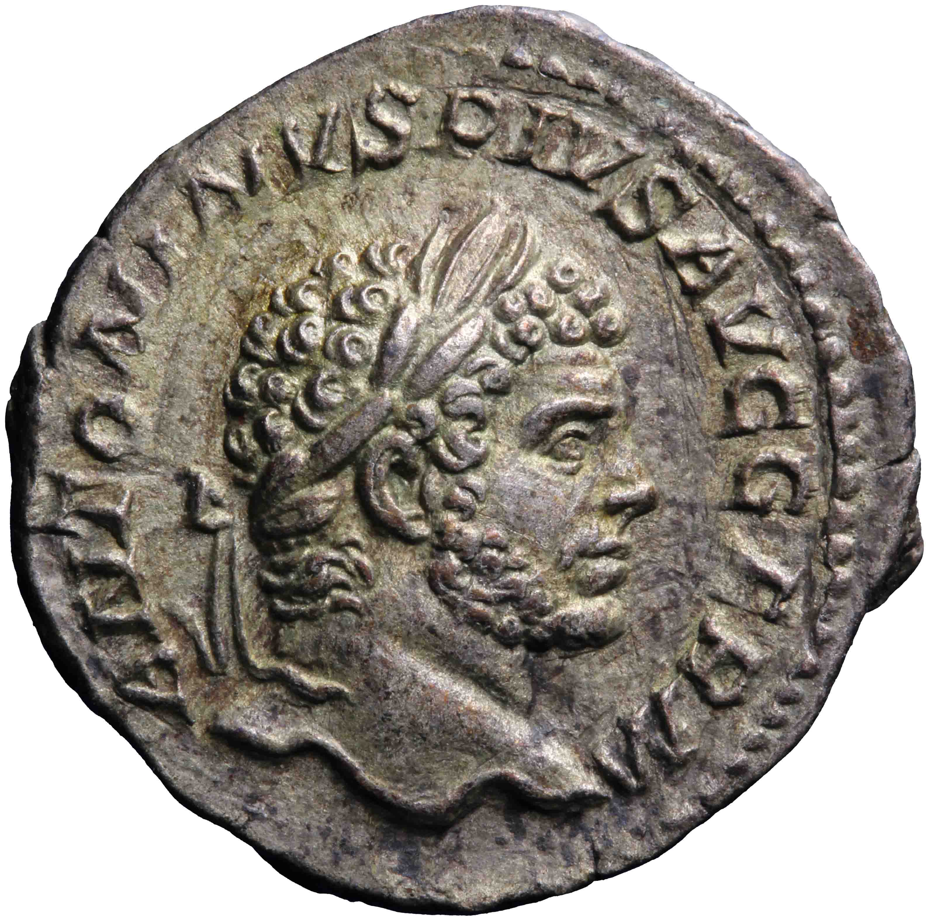Afbeelding van de voorzijde. denarius. Inventarisnummer:RO-06352
