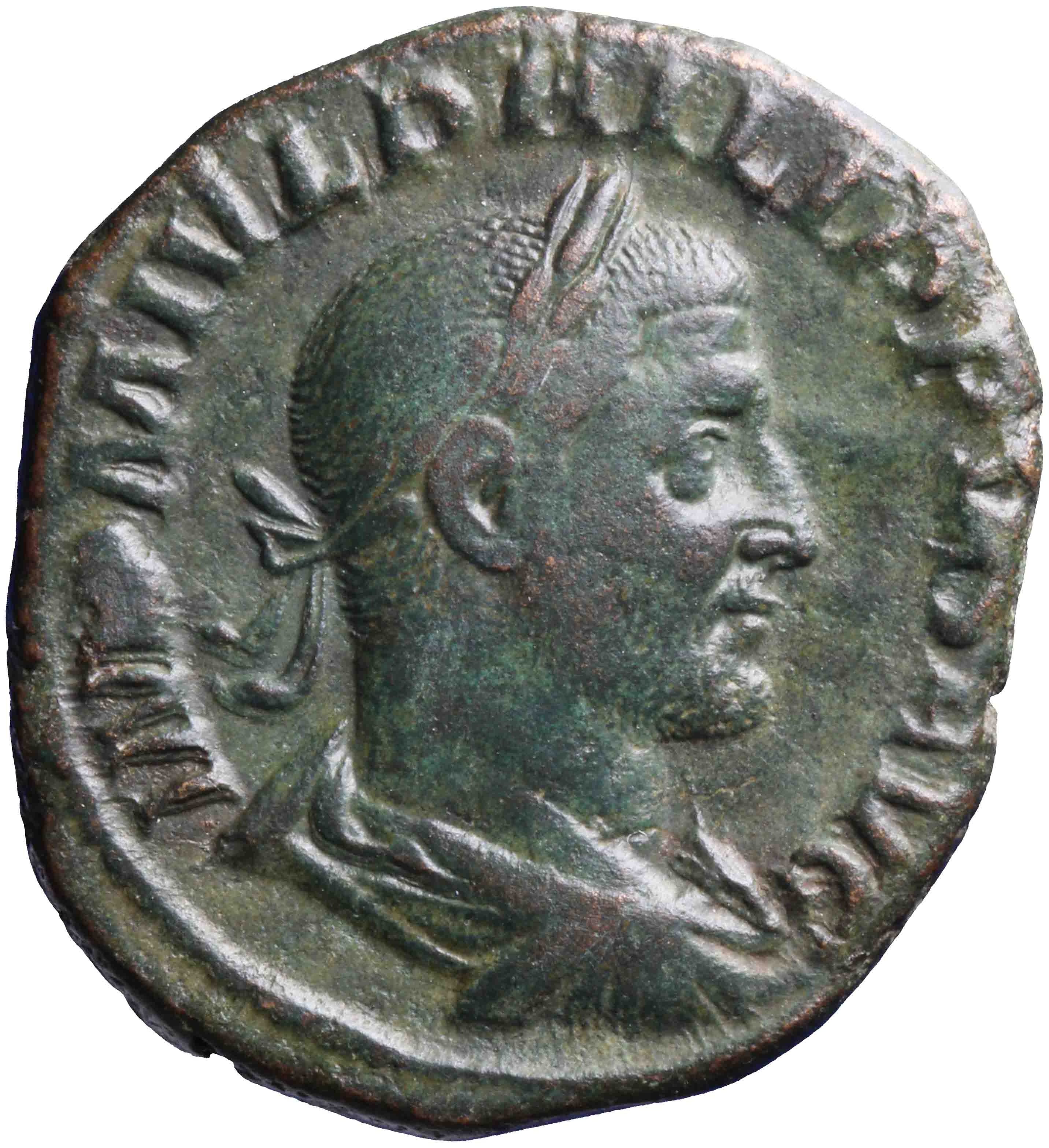 Image of the obverse. sestertius. Inventory number:RO-07452