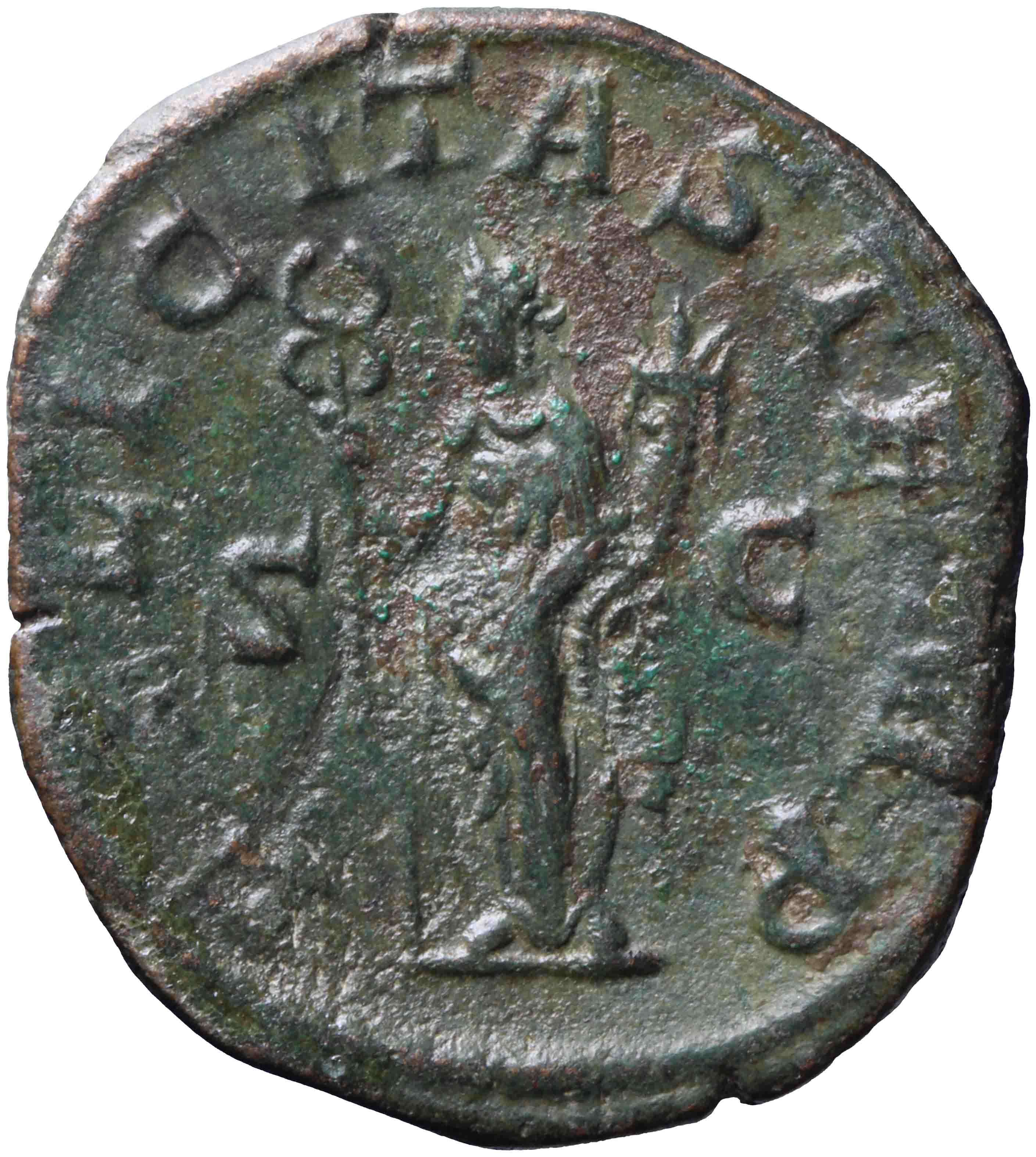 Image of the reverse. sestertius. Inventory number:RO-07452
