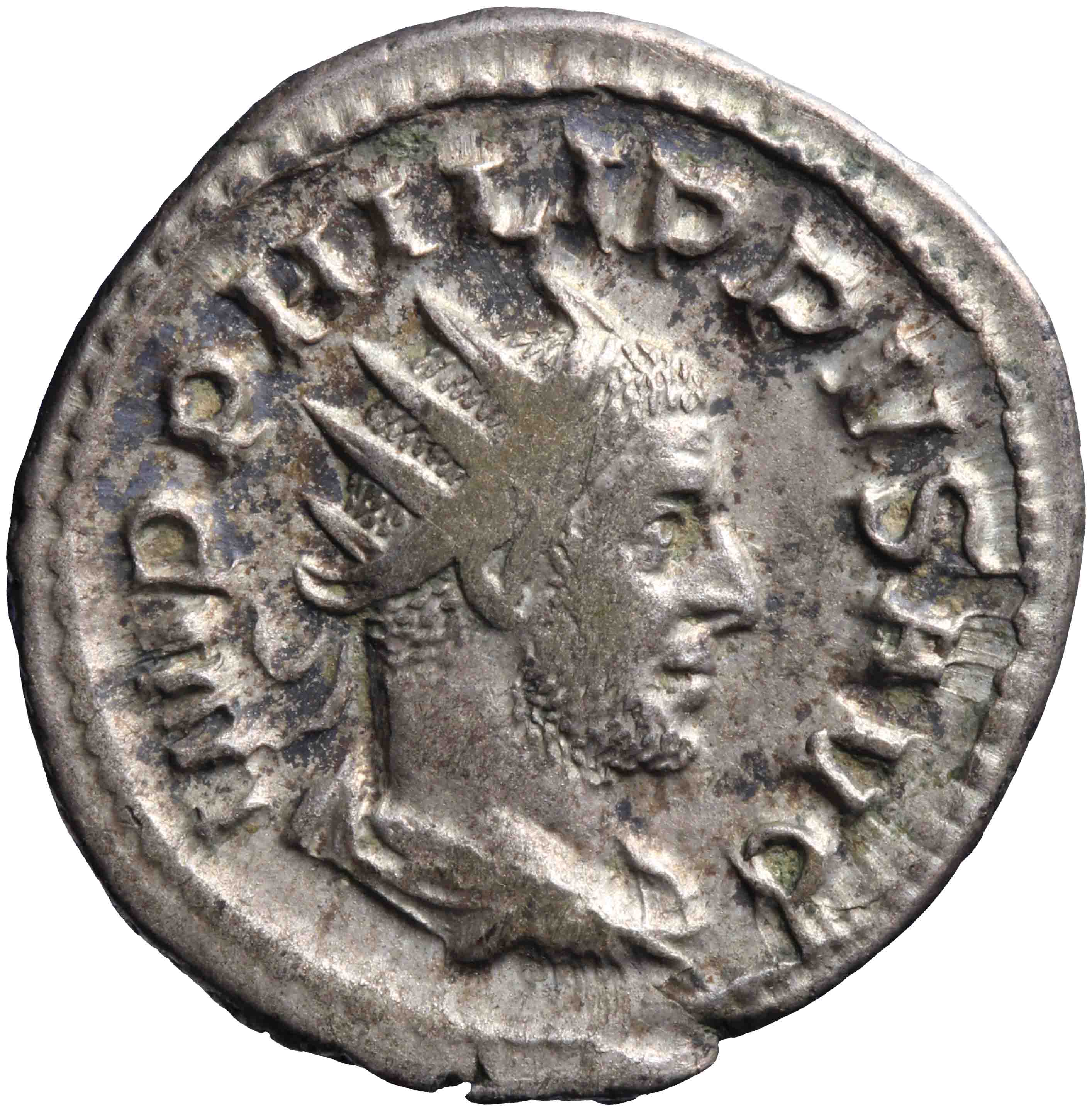 Image of the obverse. antoninianus. Inventory number:RO-07542