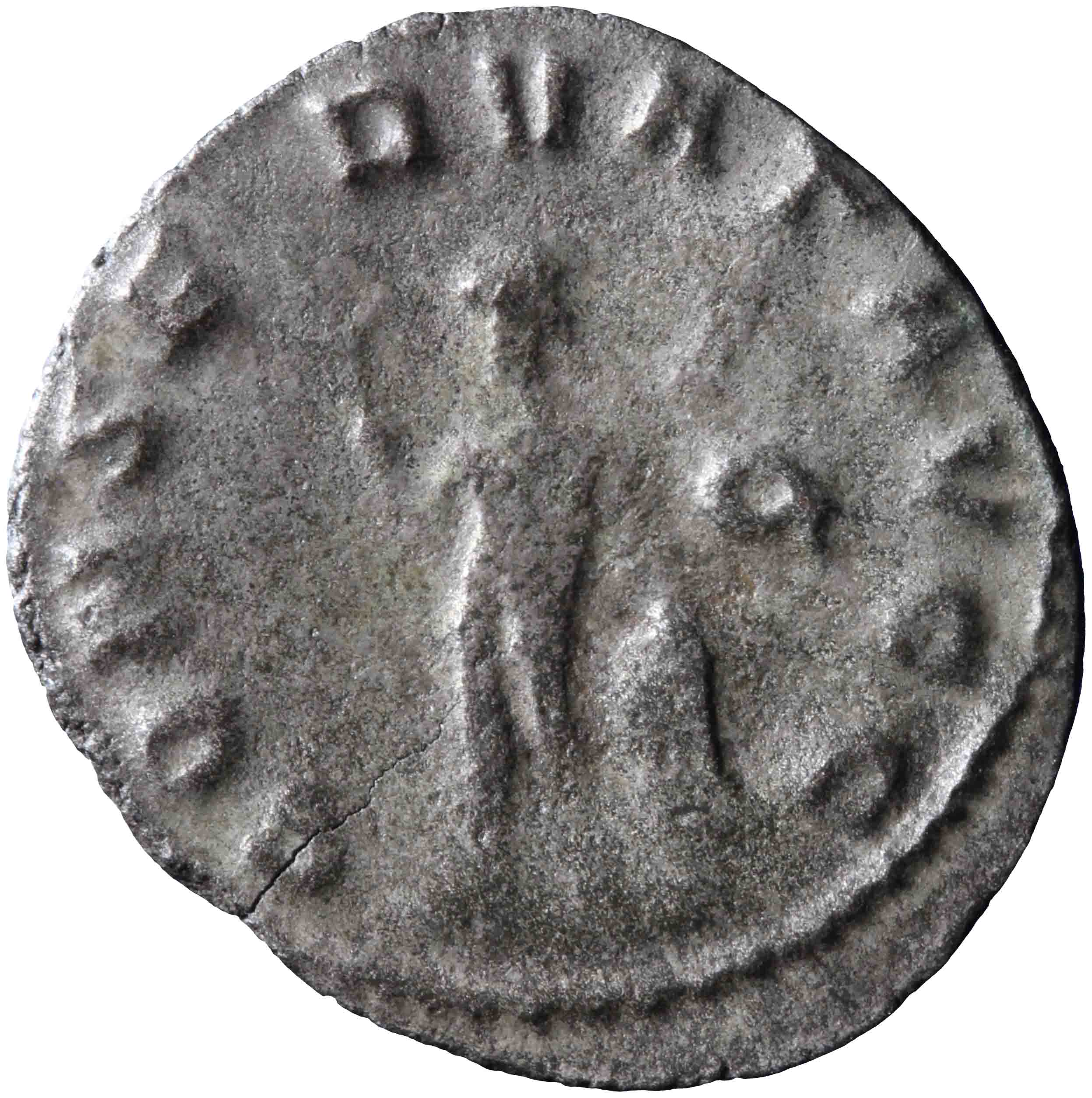 Afbeelding van de keerzijde. antoninianus. Inventarisnummer:RO-07939